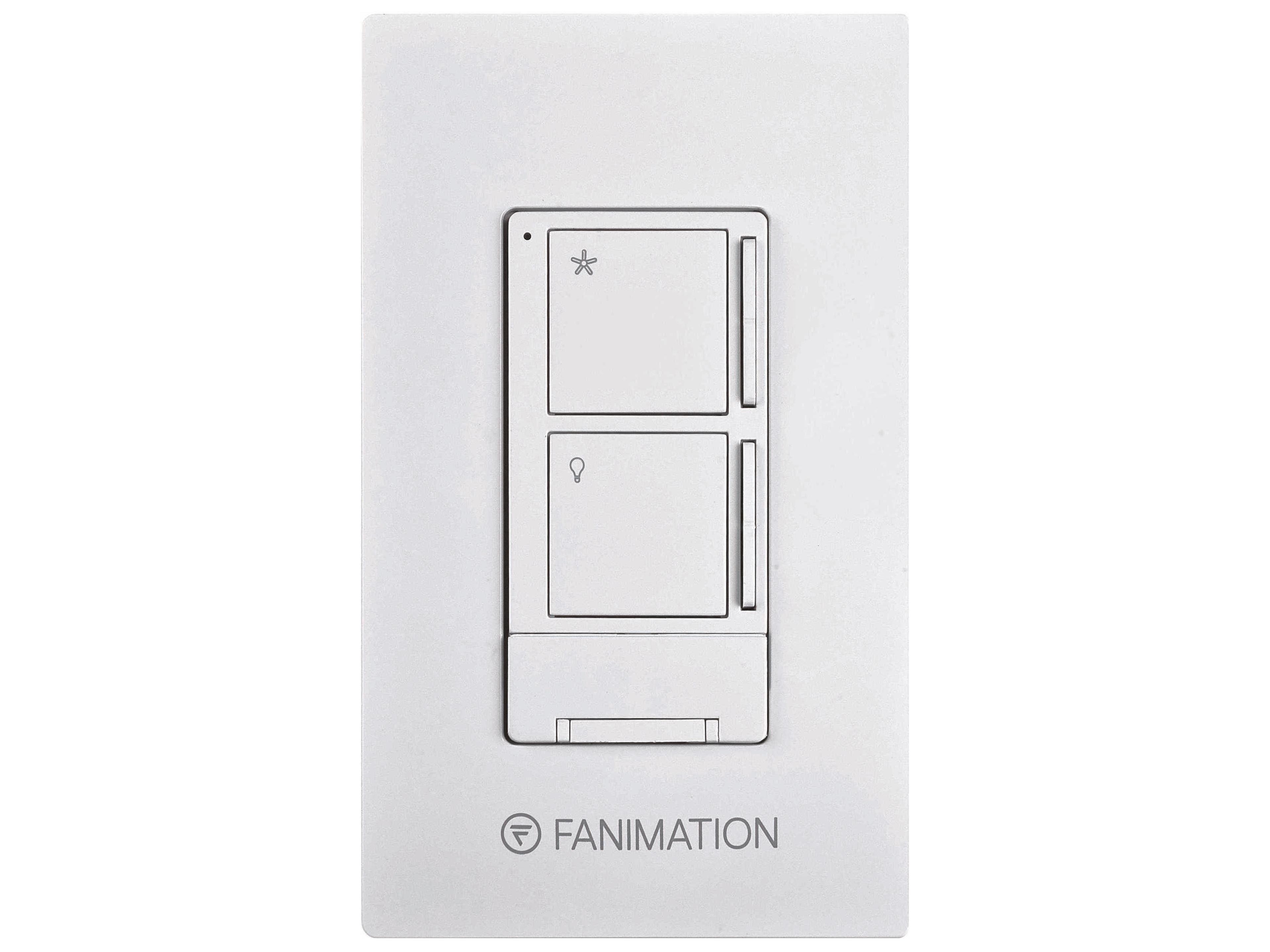 Fanimation Three-Speed and Light Fan Wall Control with Receiver