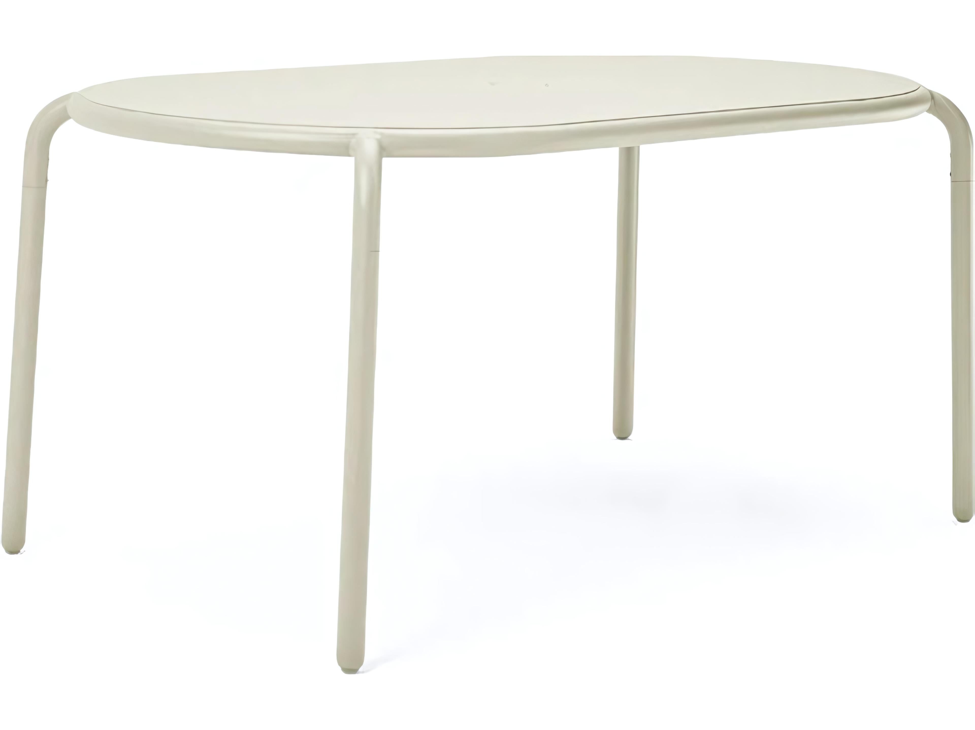 Fatboy Outdoor Toni Tavolo 63"W x 35 Oval Dining Table in Desert