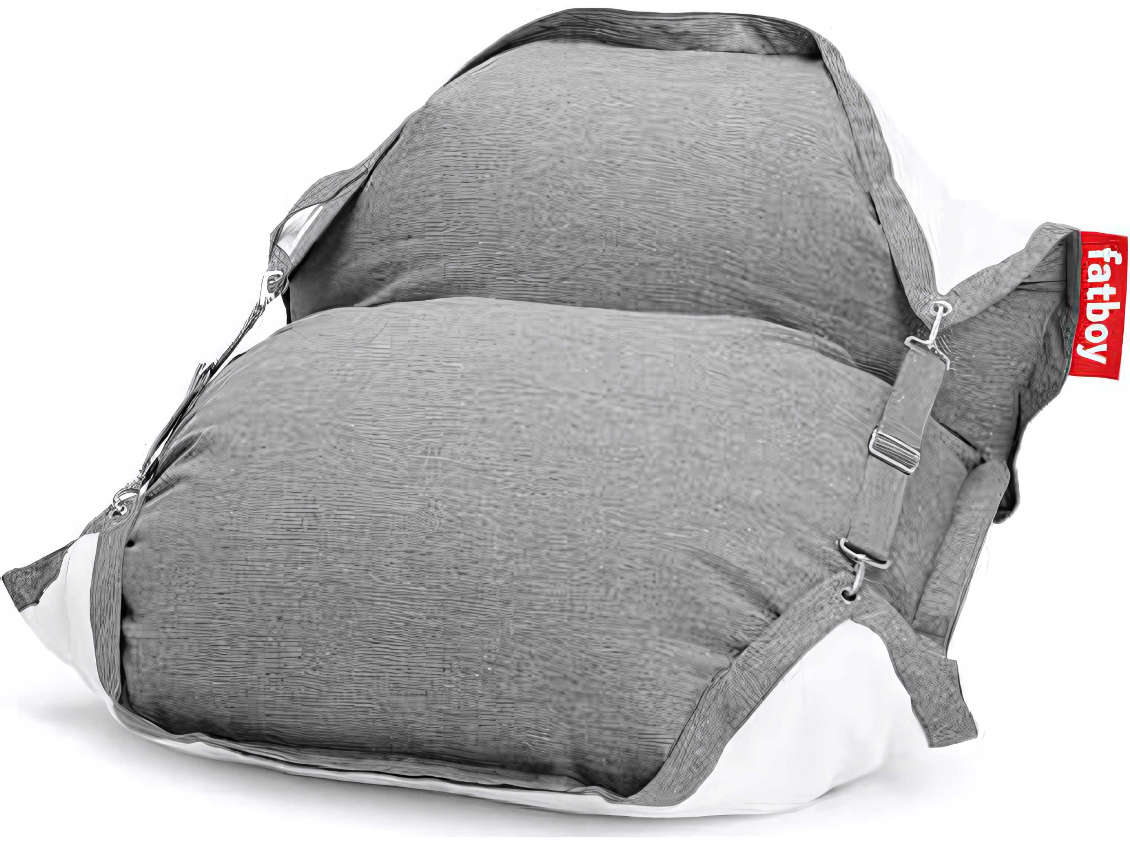 Fatboy Outdoor Original Floatzac Floating Bean Bag Lounge Chair in Rock Grey