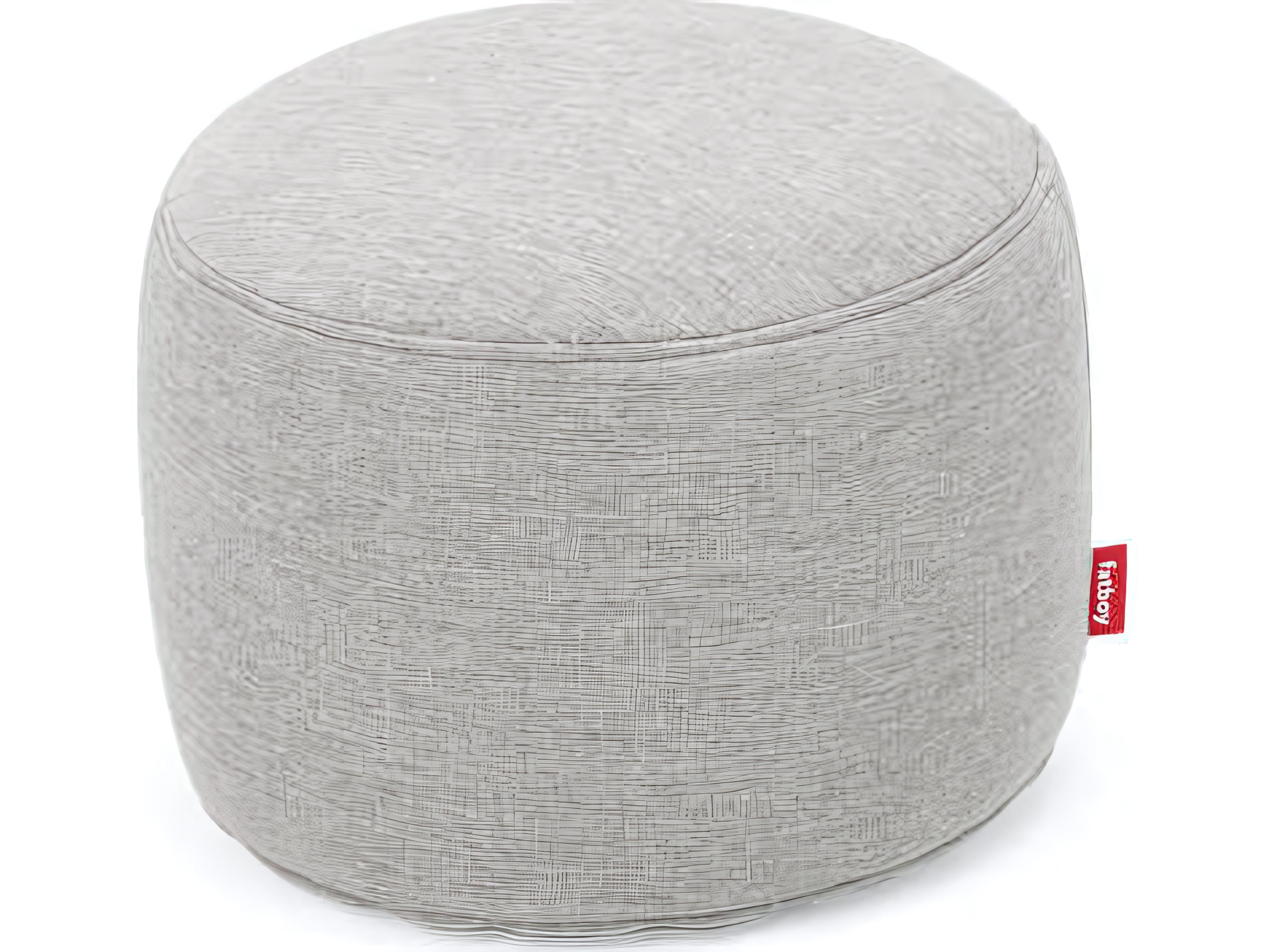 Fatboy Outdoor Point Pouf Ottoman in Mist
