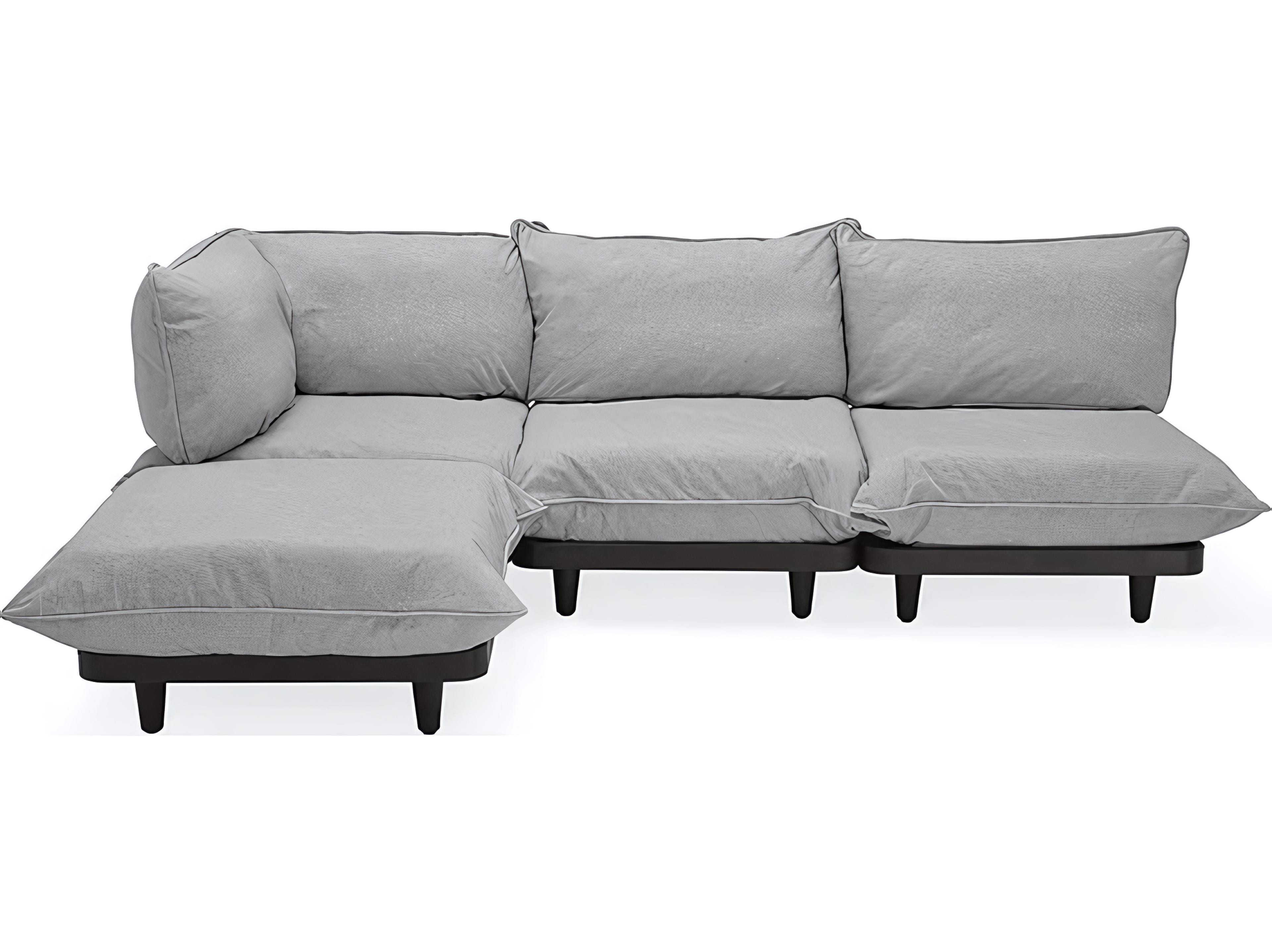Fatboy Outdoor Paletti Large Lounge Set in Rock Grey