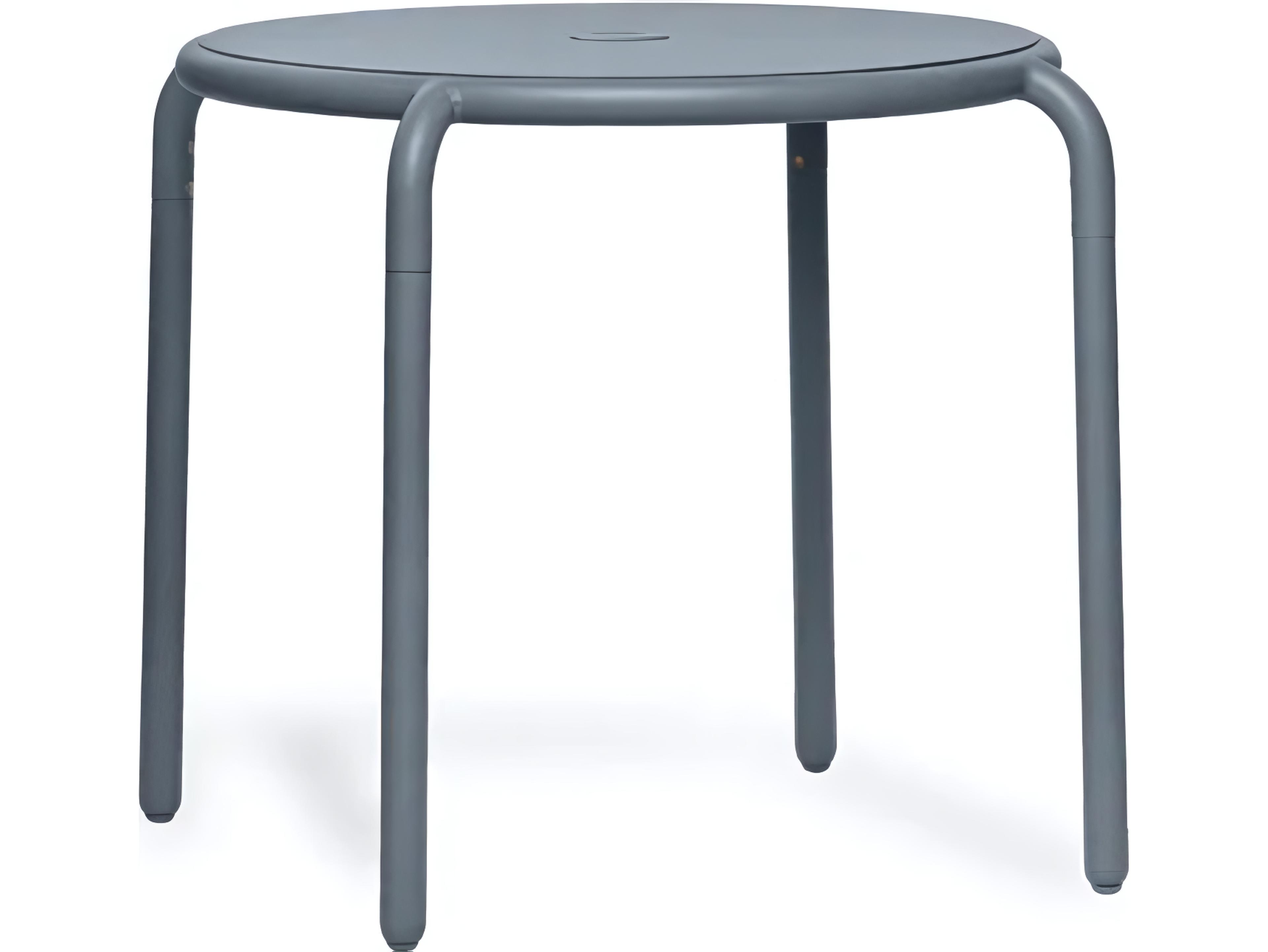 Fatboy Outdoor Toni 31.5" Round Bistro Table in Elephant
