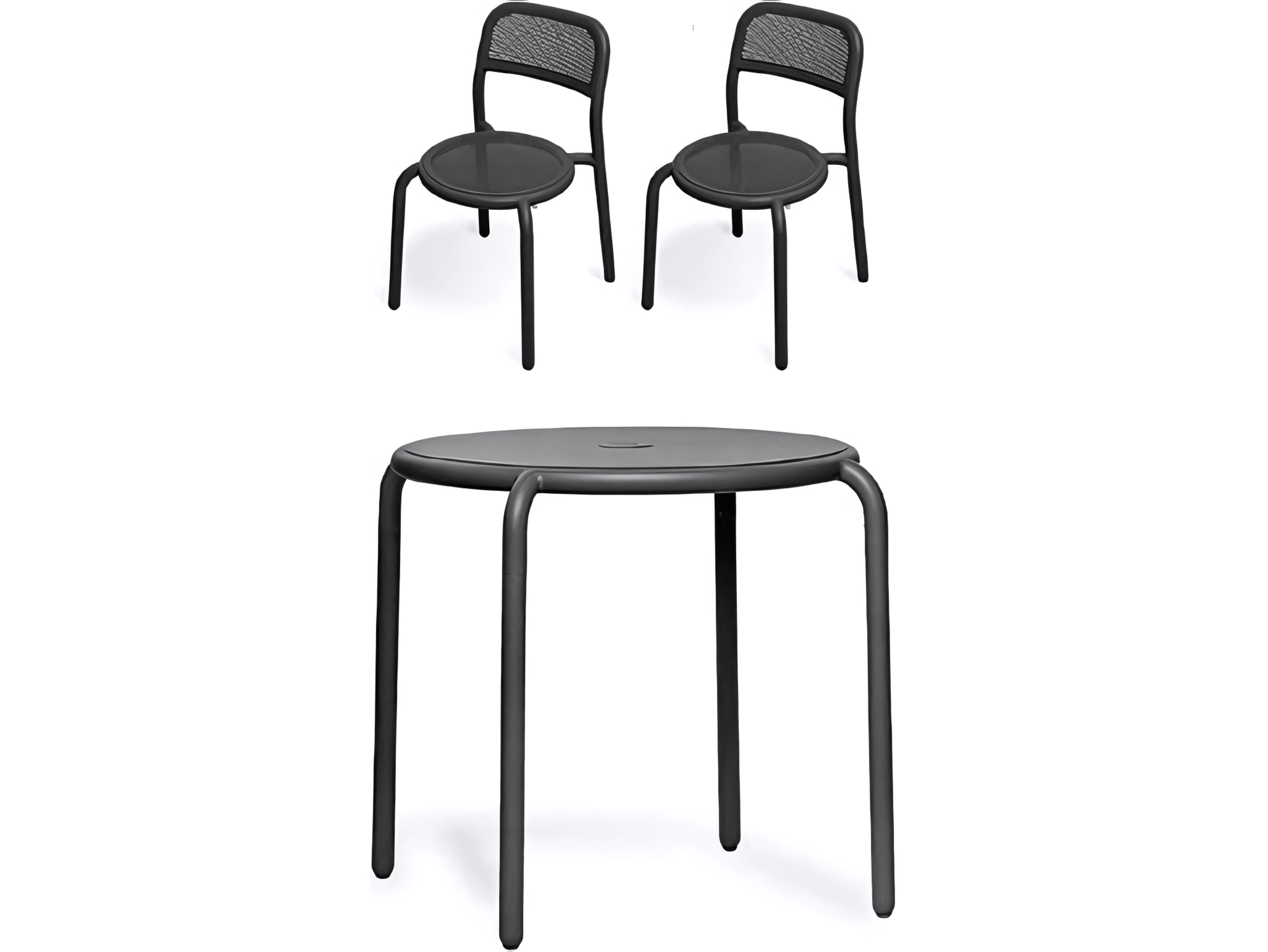 Fatboy Outdoor Toni Bistro Set in Anthracite