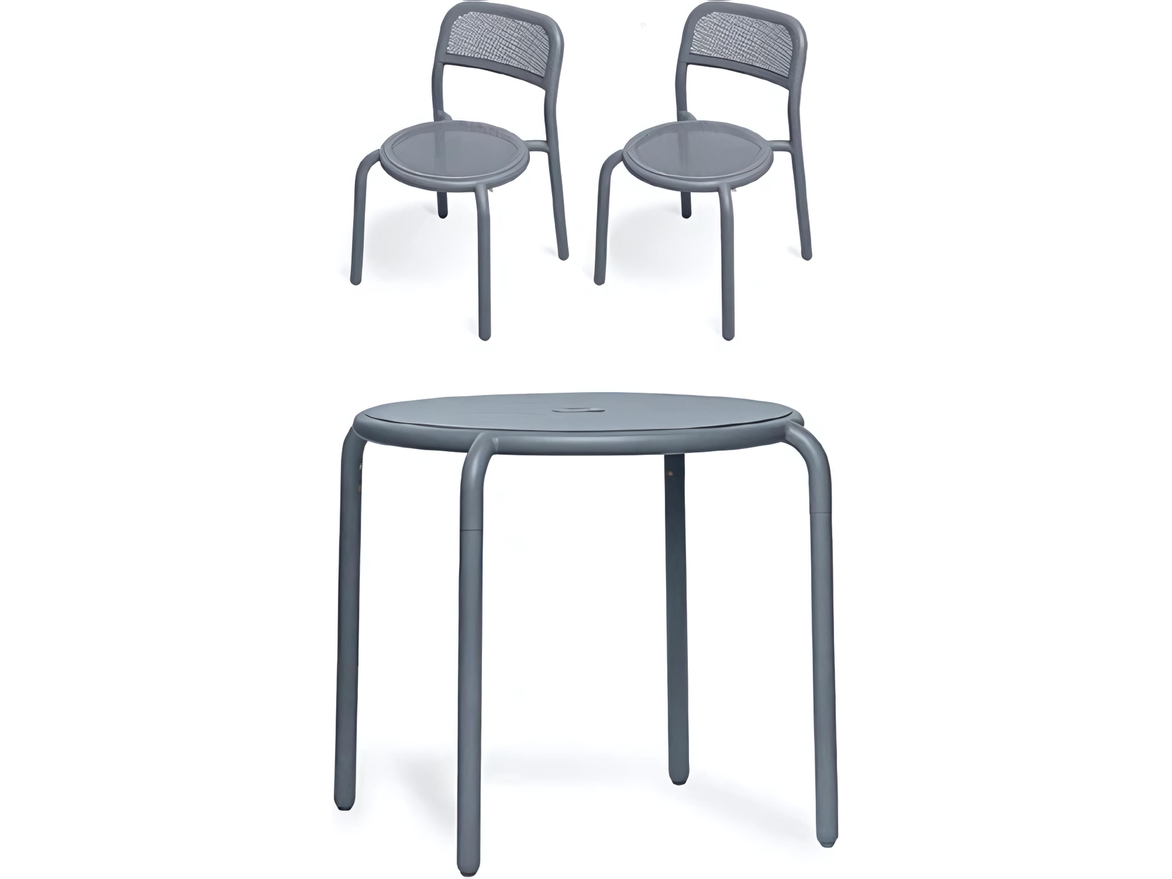 Fatboy Outdoor Toni Bistro Set in Elephant