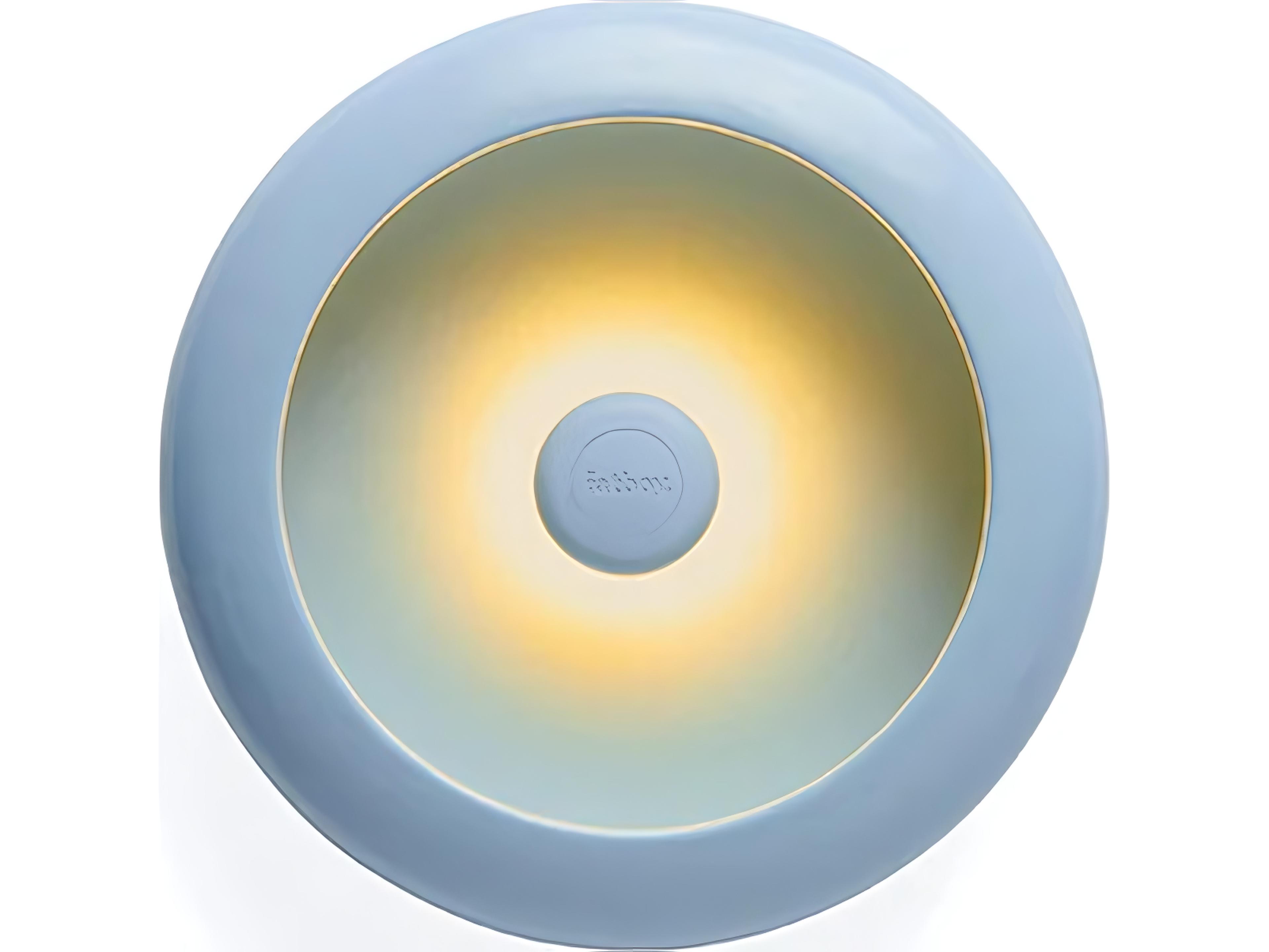 Fatboy Outdoor Oloha Medium Wireless Hanging Lamp Bowl in Jet Blue