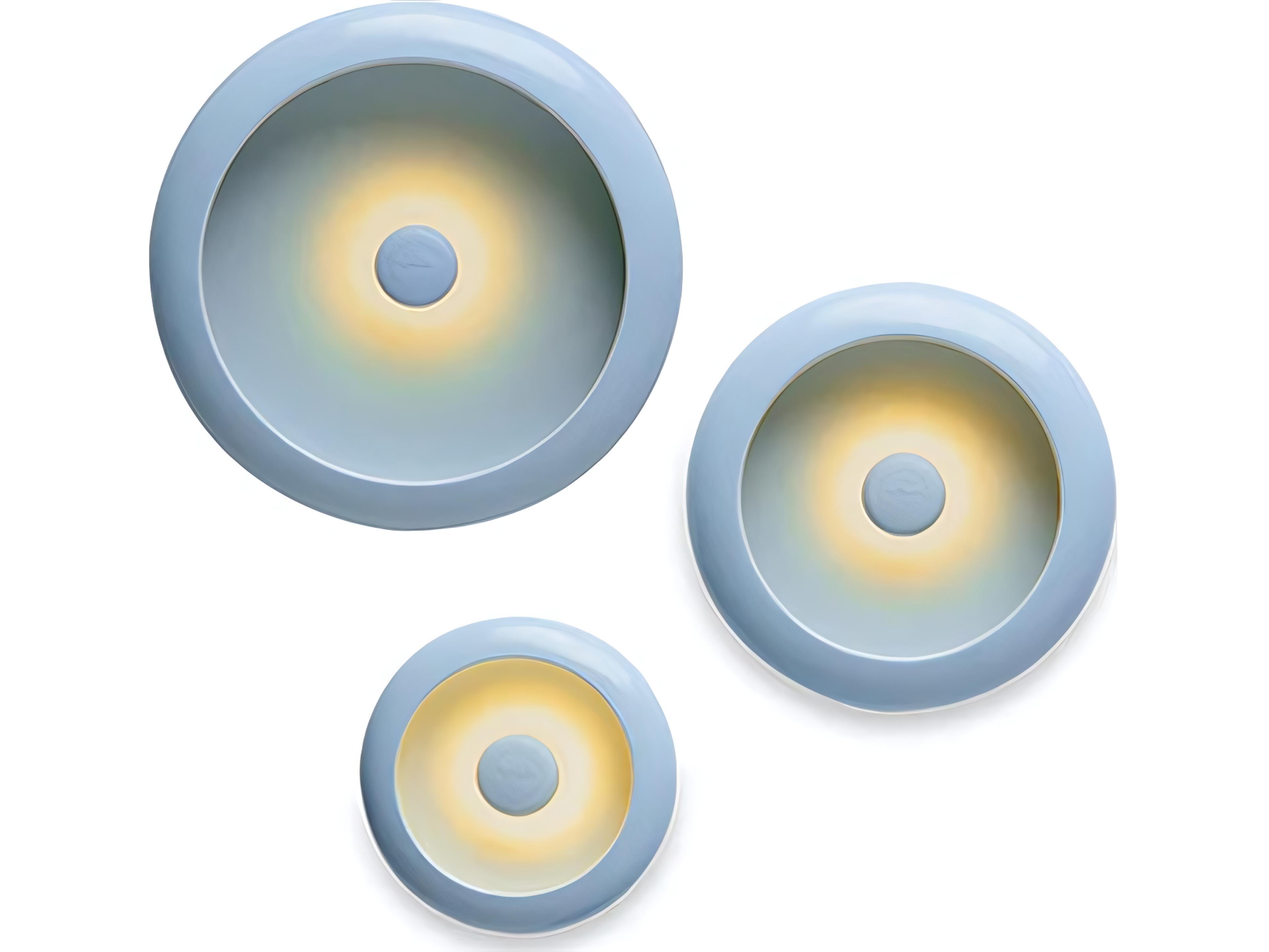 Fatboy Outdoor Oloha Trio Wireless Hanging Lamp Bowl Set in Jet Blue