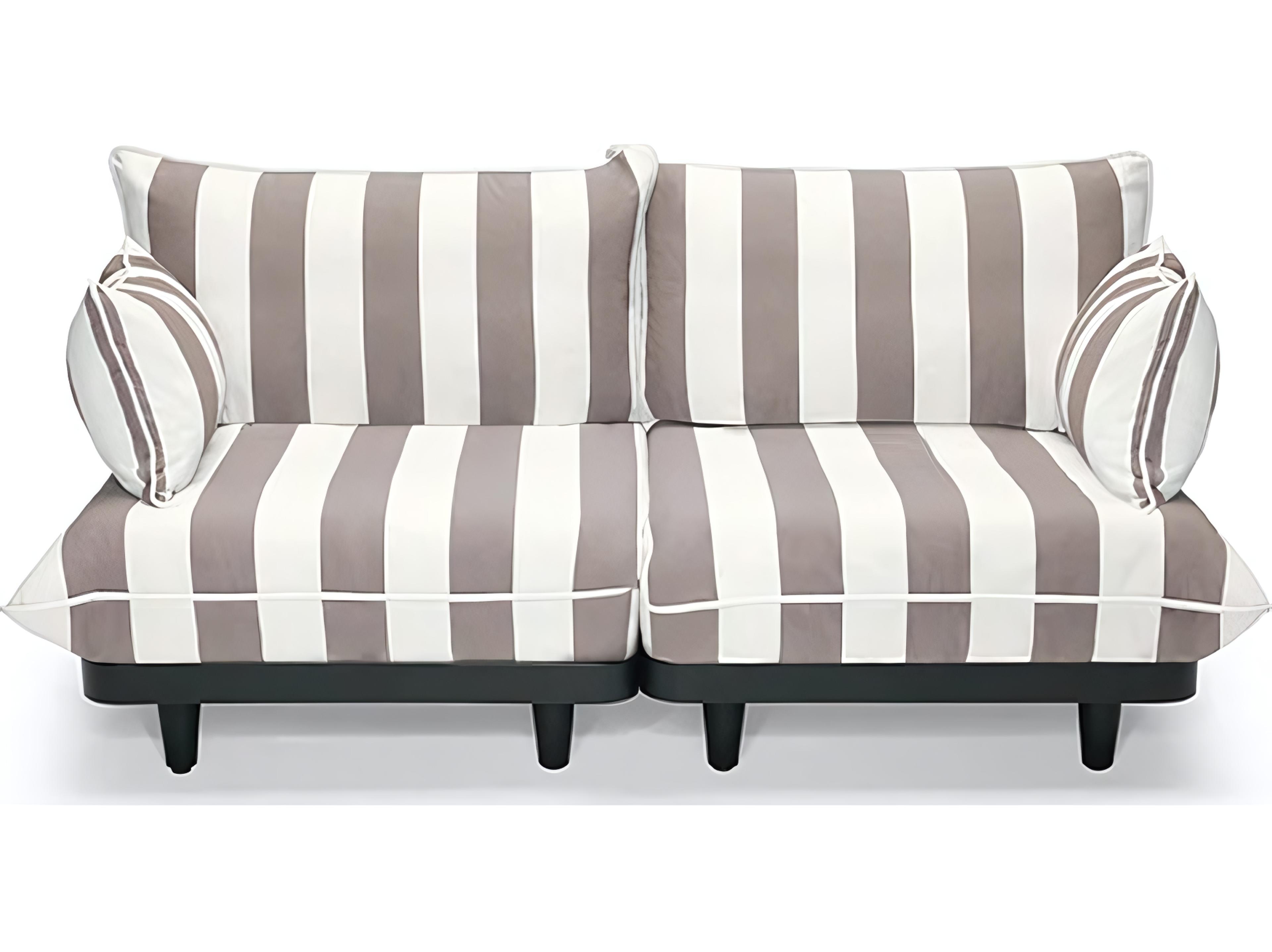 Fatboy Outdoor Paletti Lounge Sofa in Stripe Cacao