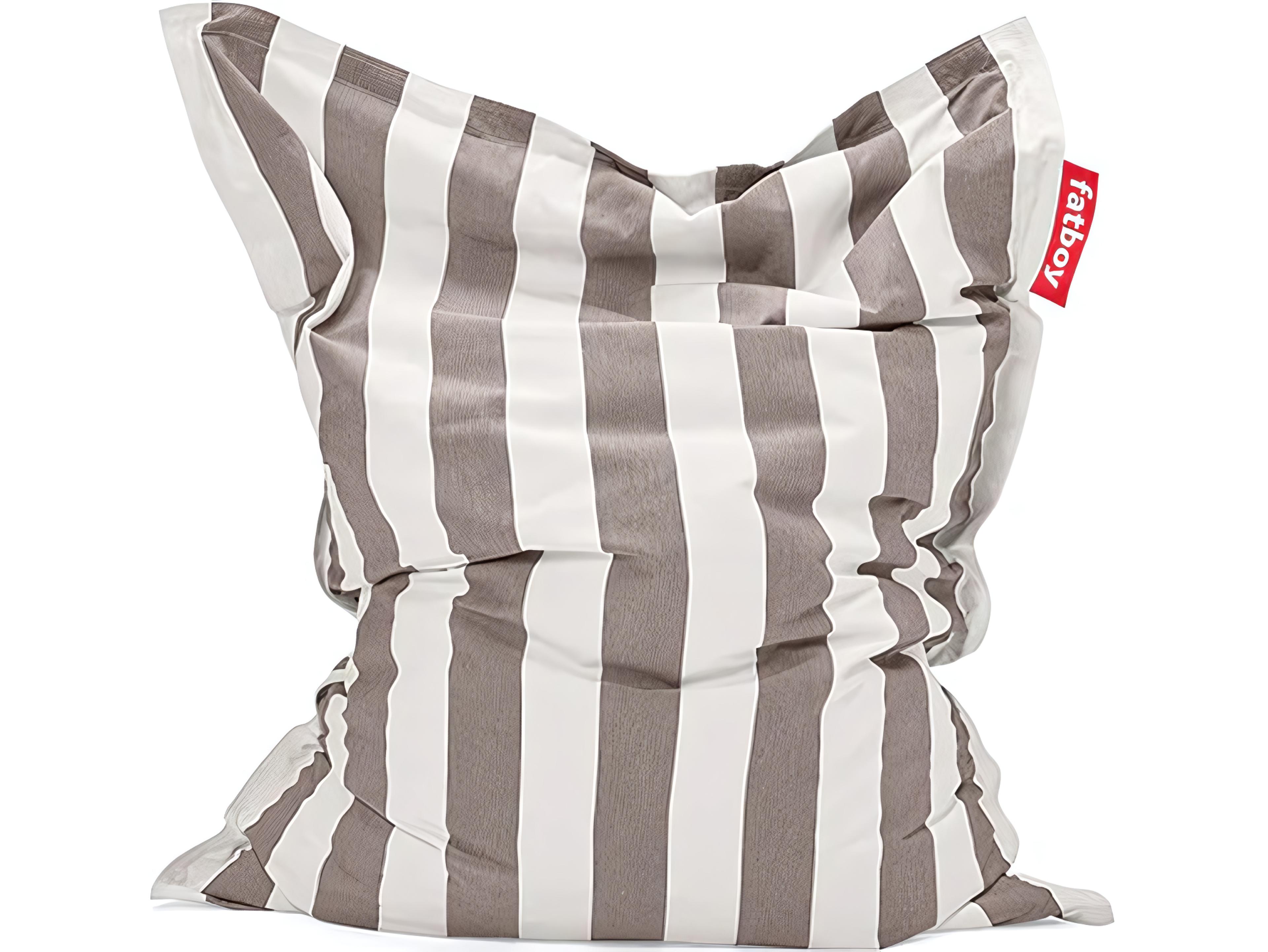 Fatboy Outdoor Original Bean Bag Chair in Stripe Cacao