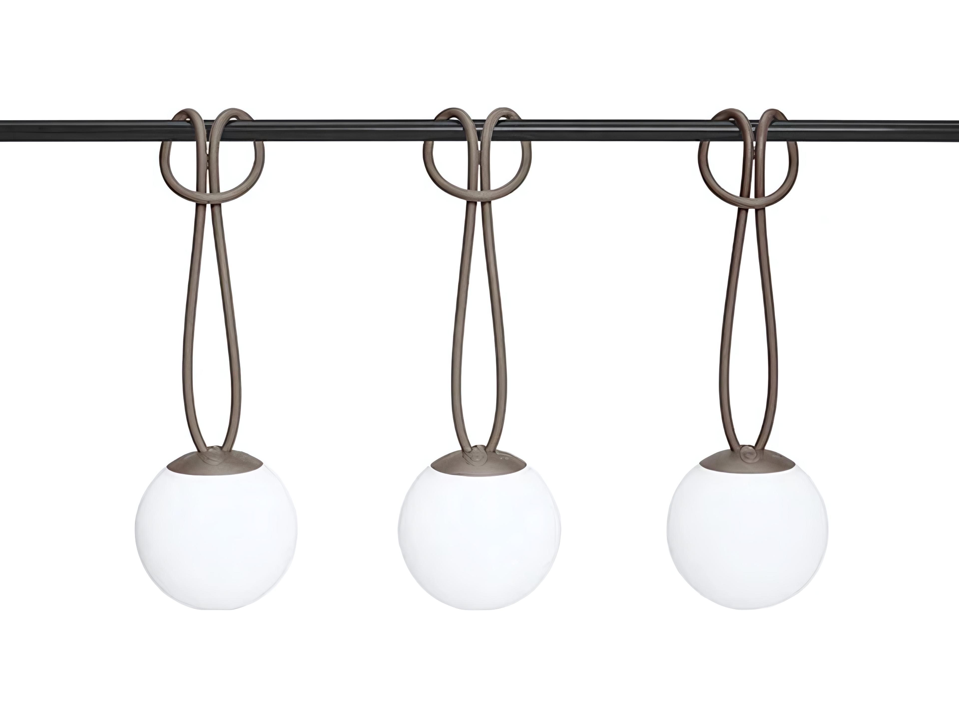 Fatboy Outdoor Bolleke Mini Hanging Lamp (Set of 3) in Taupe