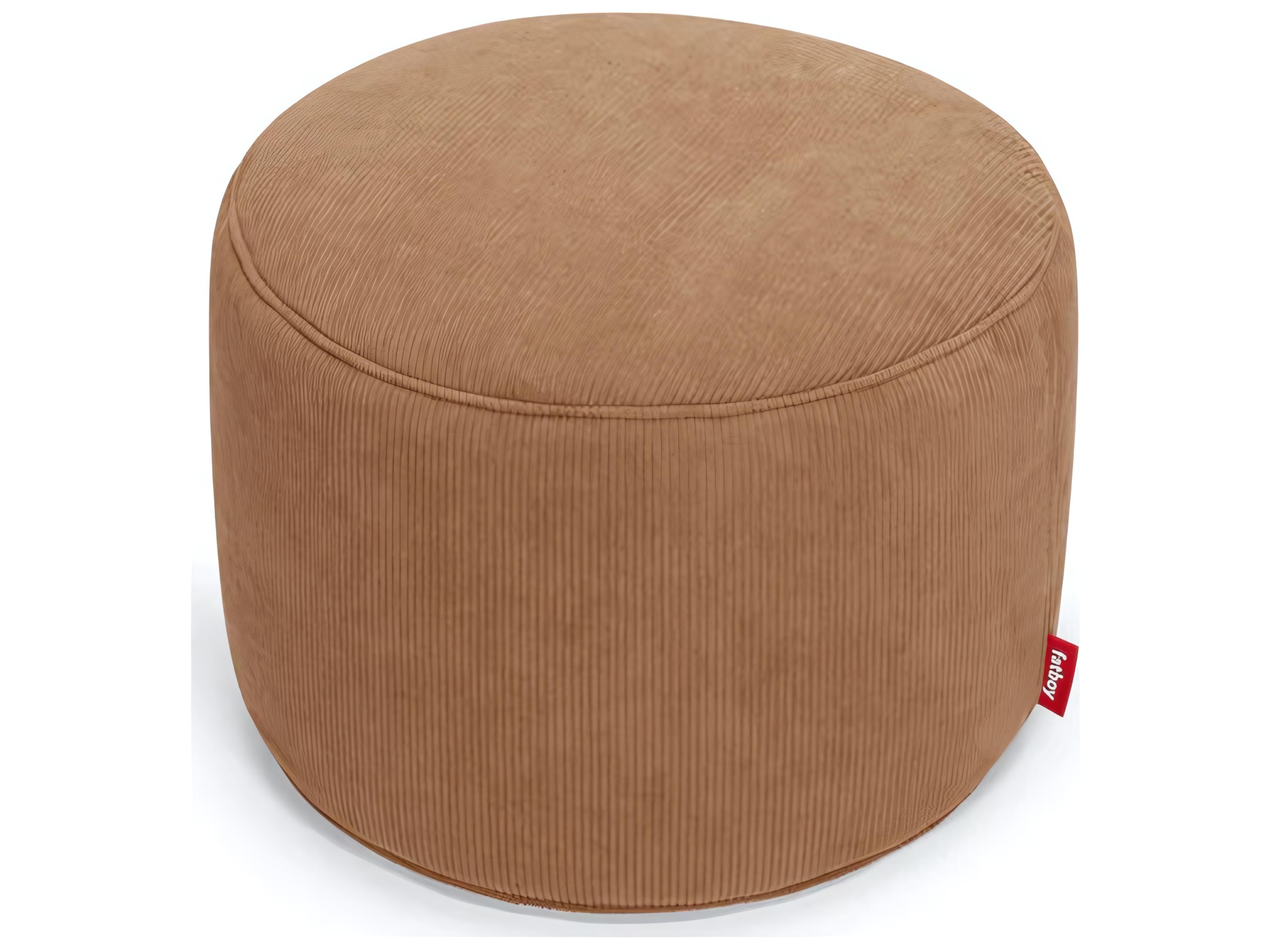 Fatboy Point Recycled Cord Pouf Ottoman in Teddy Bear