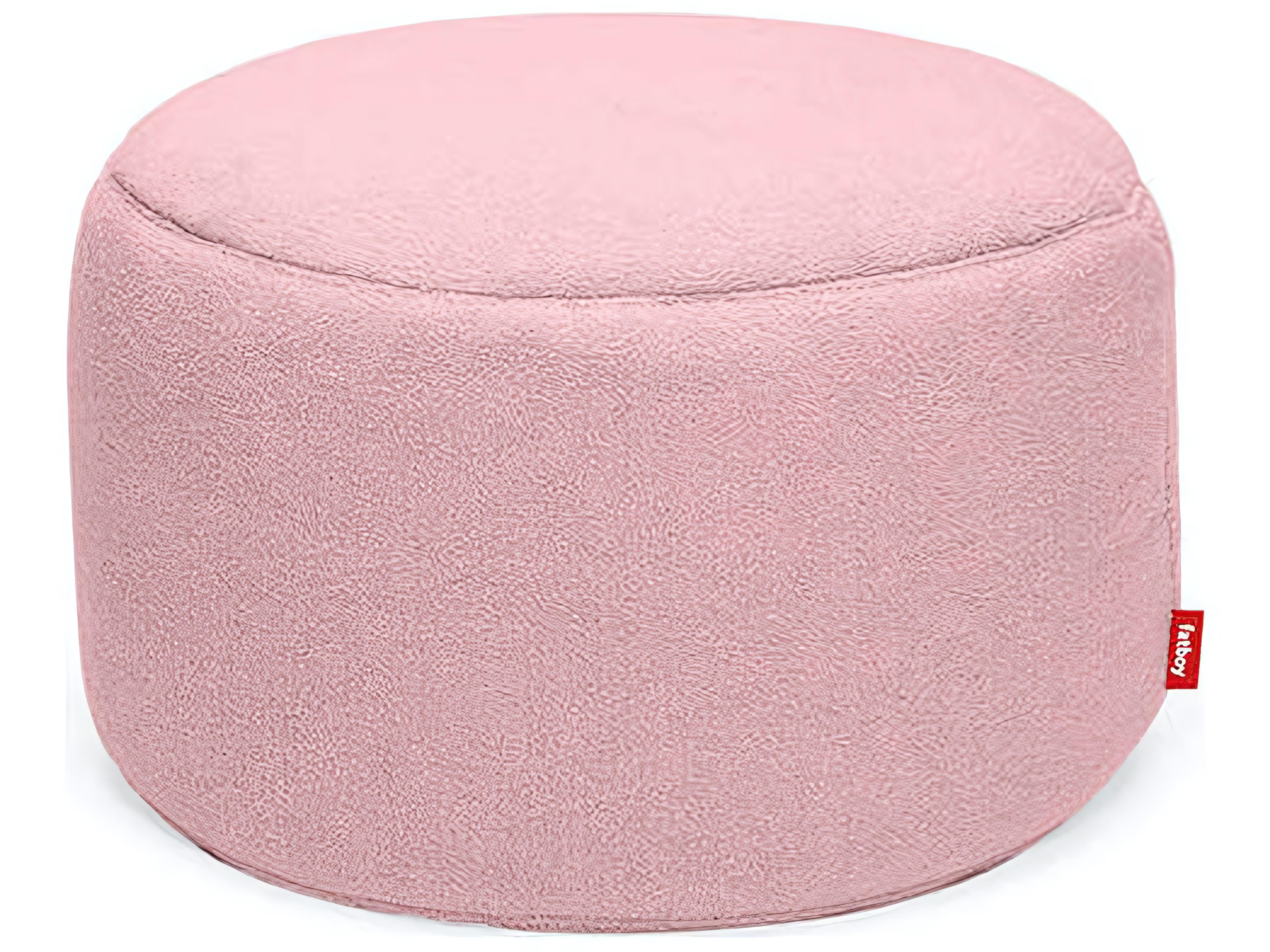Fatboy Point Large Sherpa Pouf in Pinky Promise