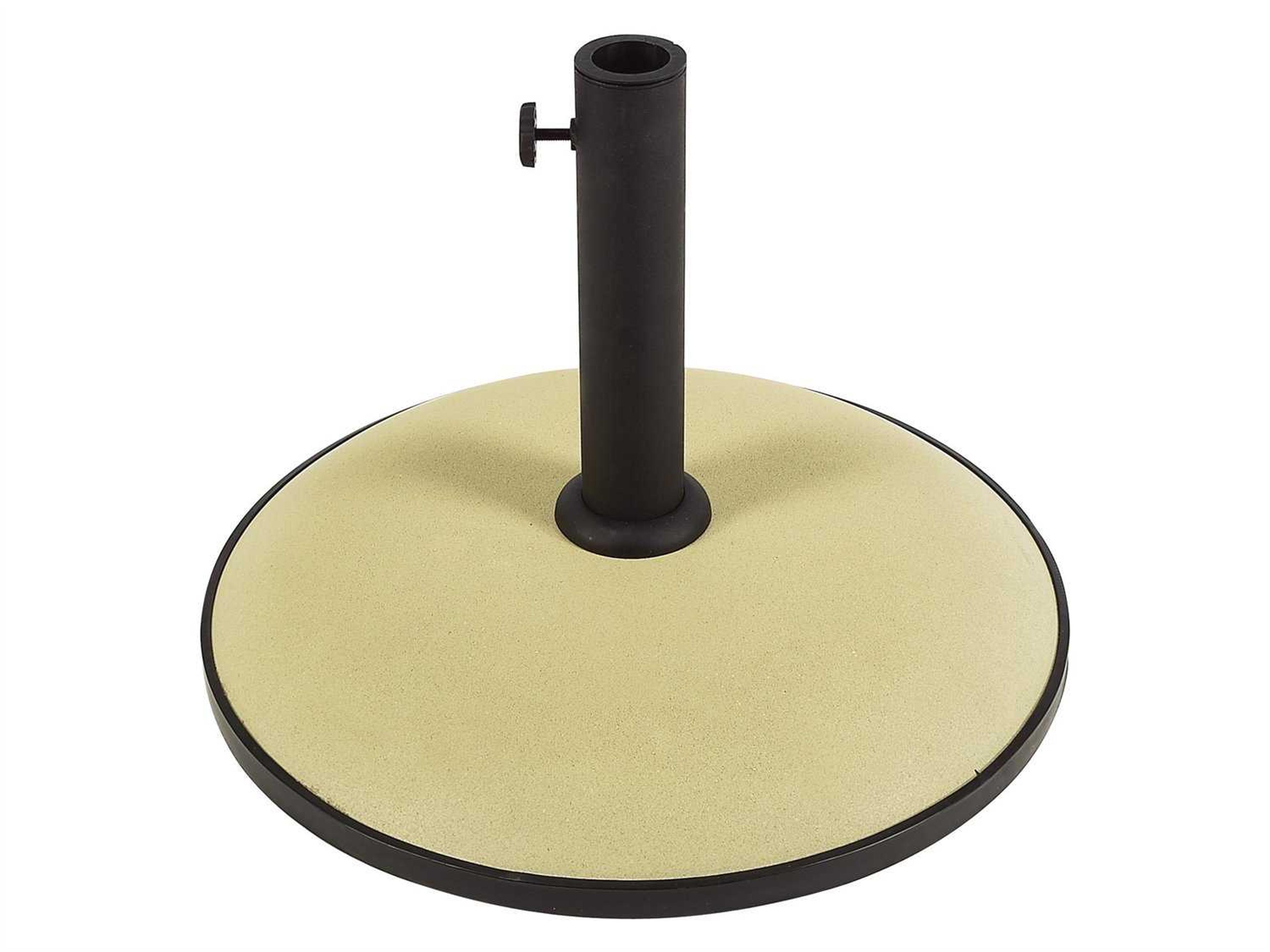 Fiberbuilt Concrete Beige 19' Foot 55 Pound Umbrella Base