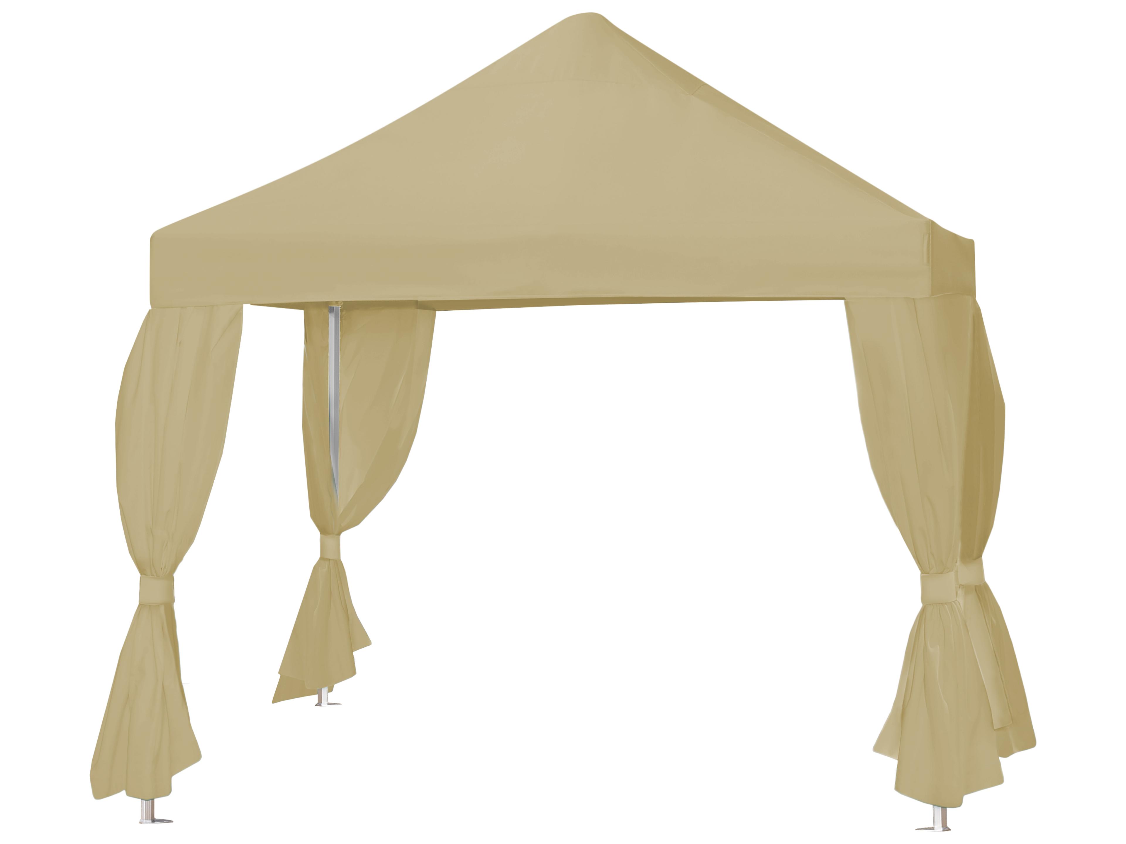 Fiberbuilt Umbrellas Meridian Anodized Aluminum 10' Square Tent