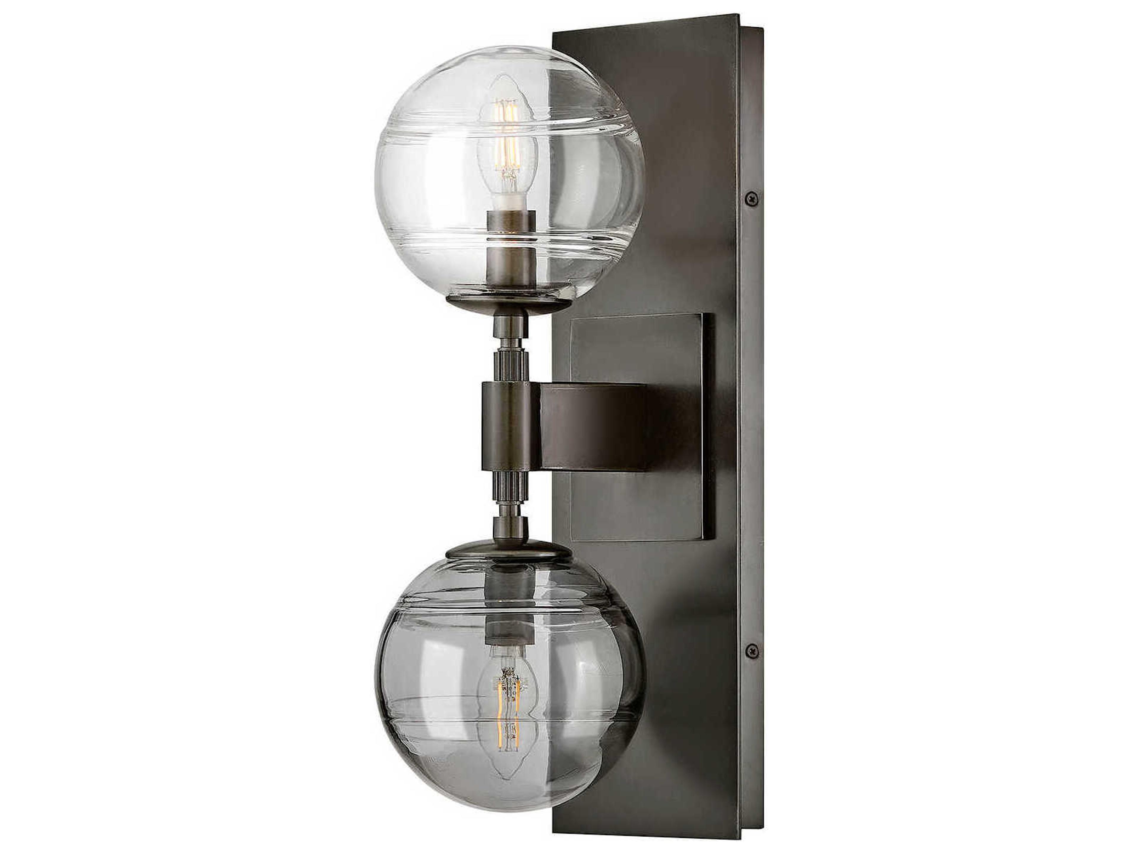 Fredrick Ramond Oberon 2-Light Black Oxide Wall Sconce
