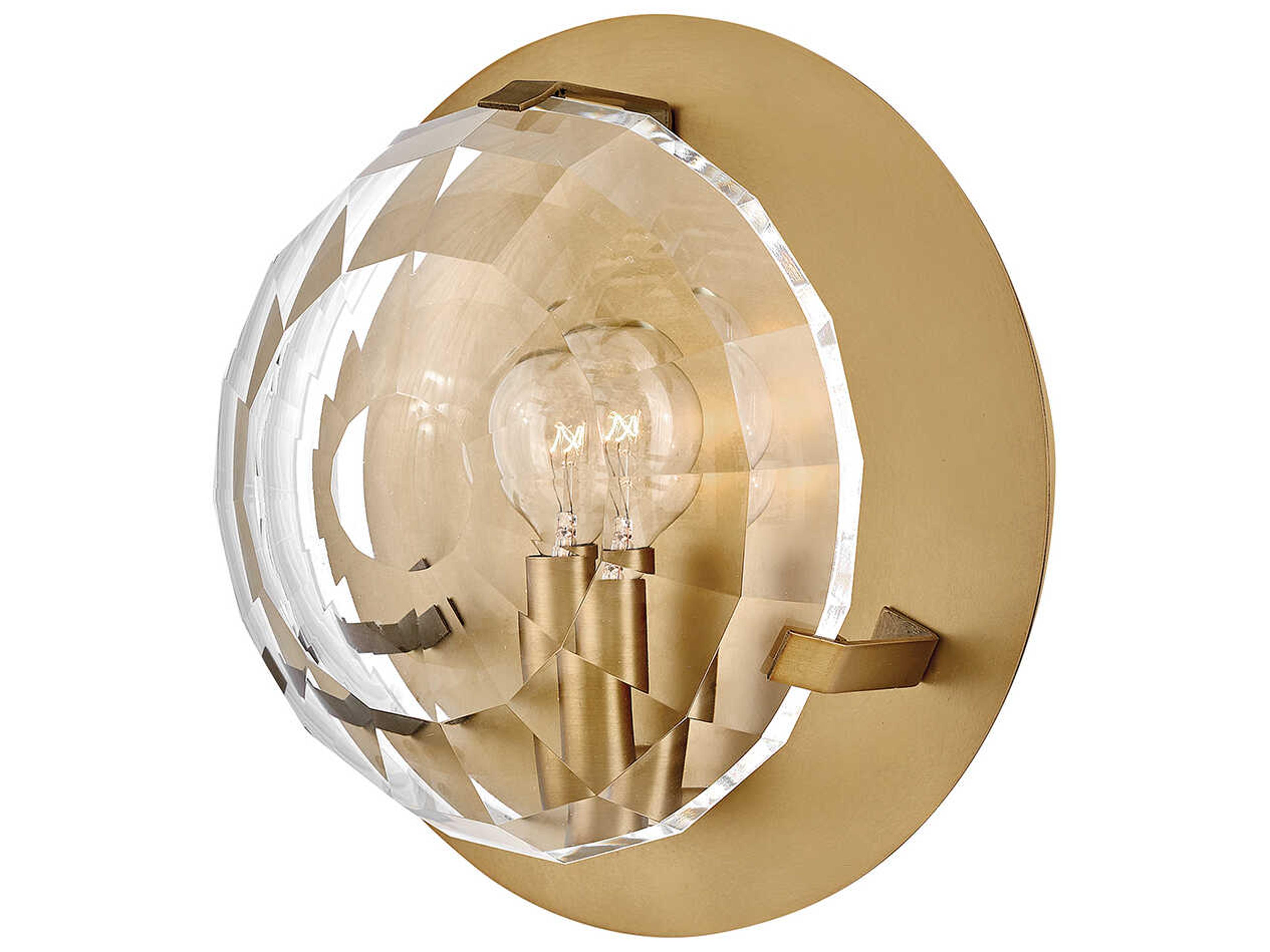 Fredrick Ramond Nala 1-Light Heritage Brass Wall Sconce