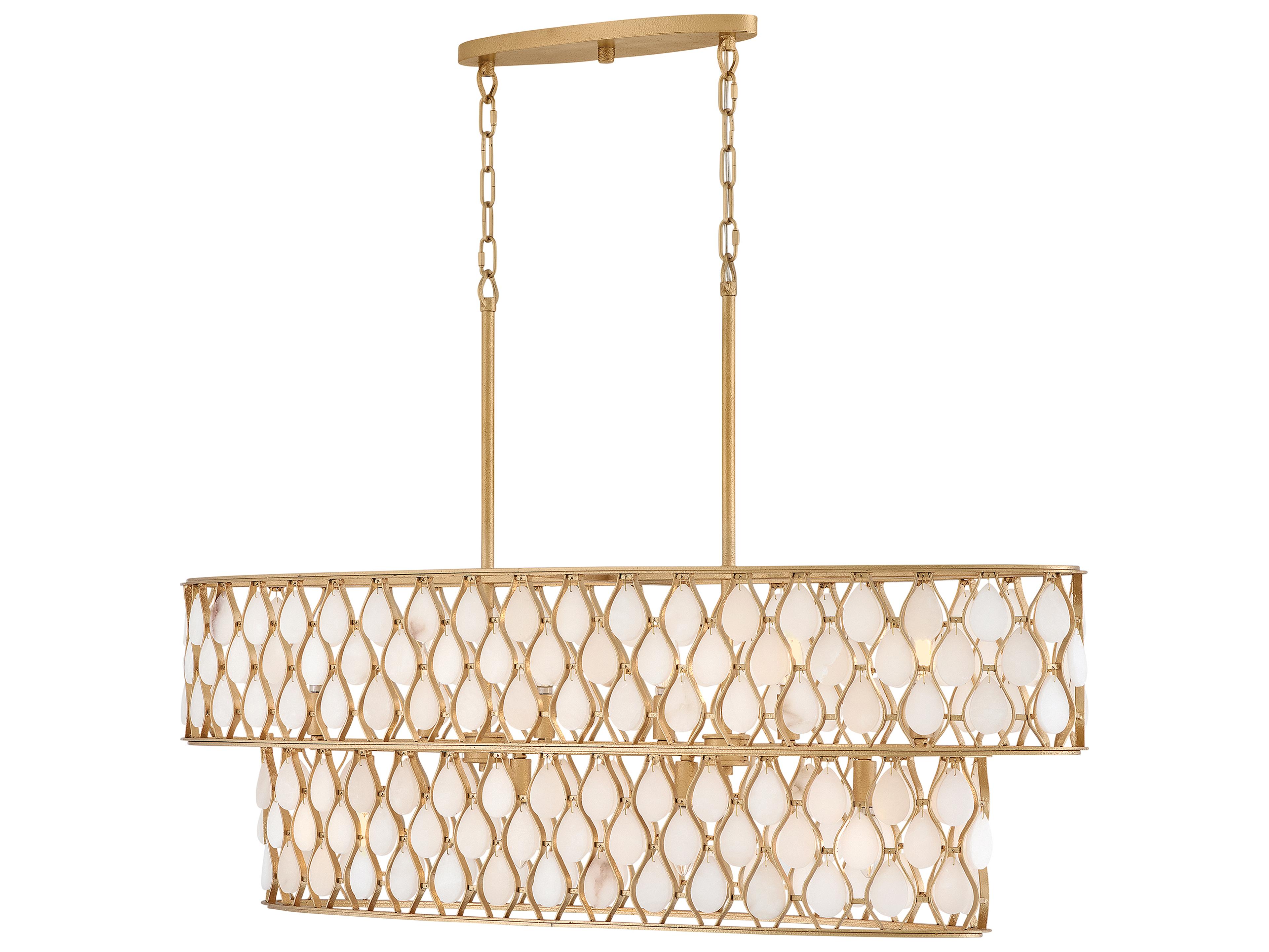Fredrick Ramond Estie 10-Light Piastra Gold Island Pendant