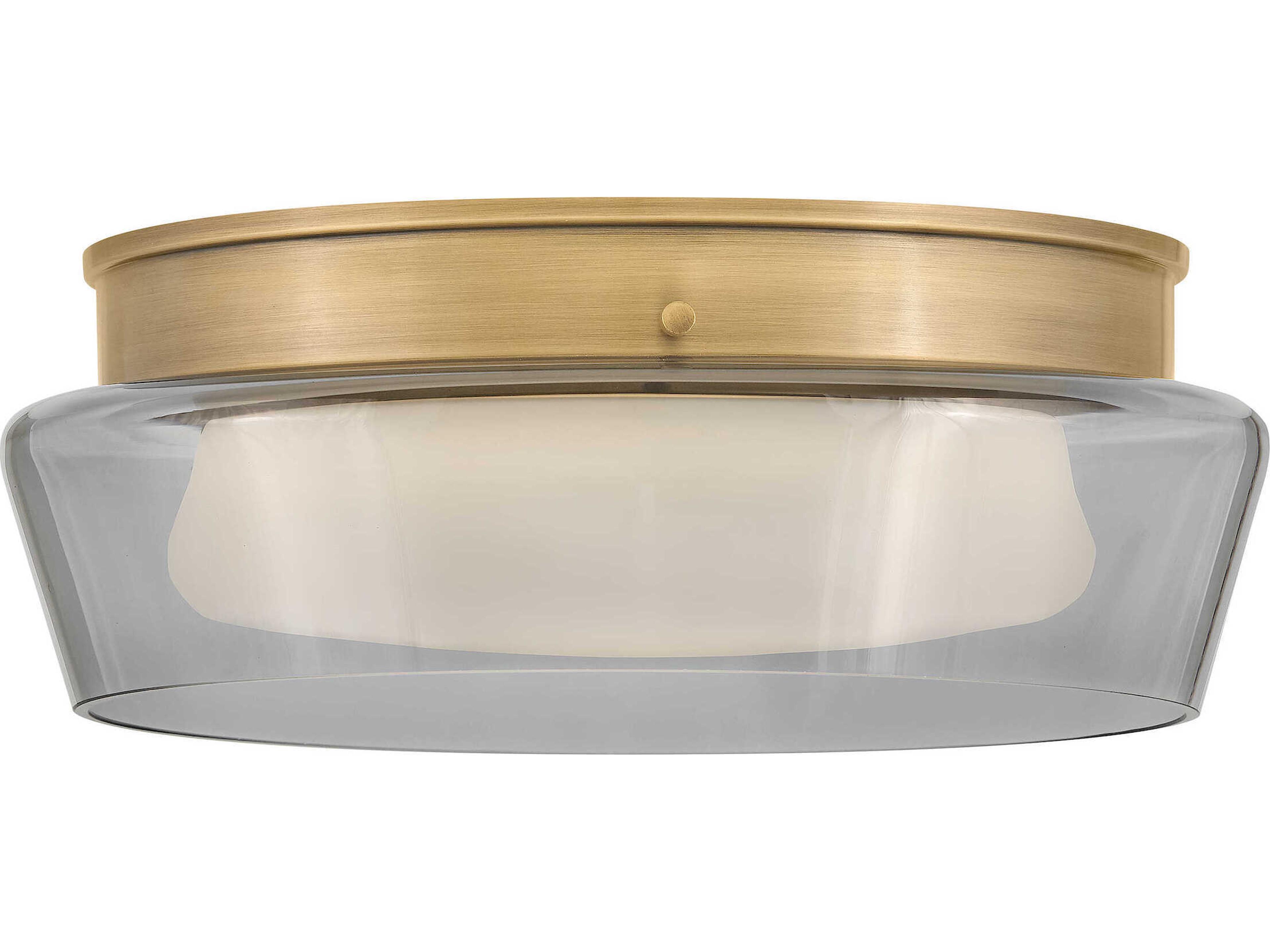 Fredrick Ramond Demi Heritage Brass Flush Mount