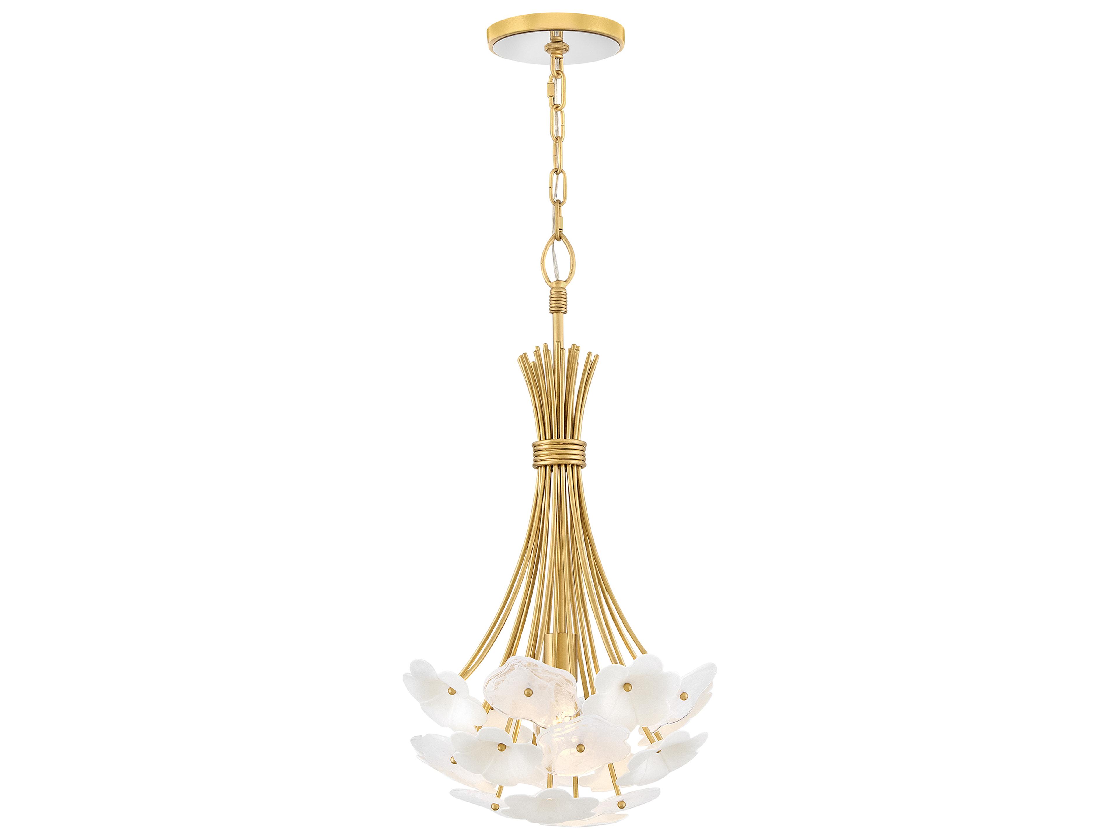 Fredrick Ramond Marianne 1-Light Deluxe Gold Pendant