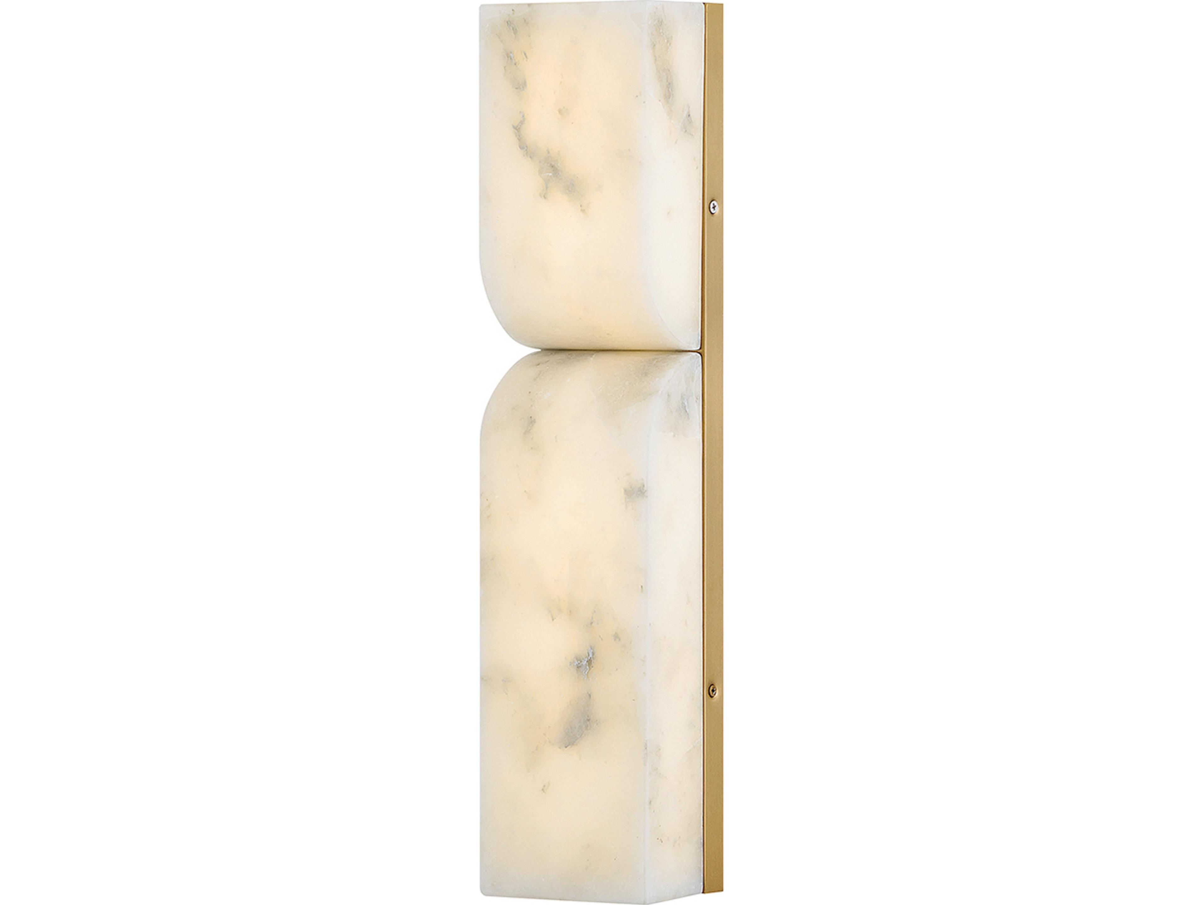 Fredrick Ramond Alune Lacquered Brass Wall Sconce