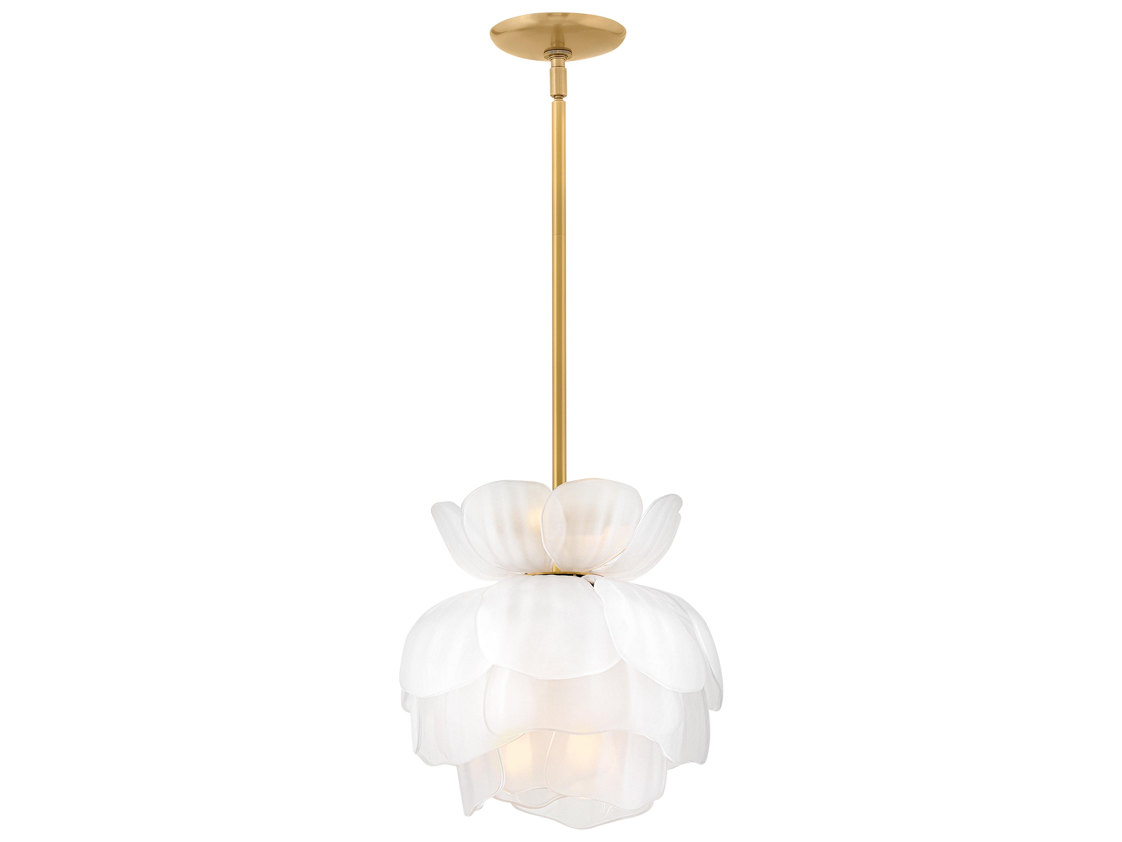 Fredrick Ramond Fantine 6-Light Unlacquered Brass Pendant