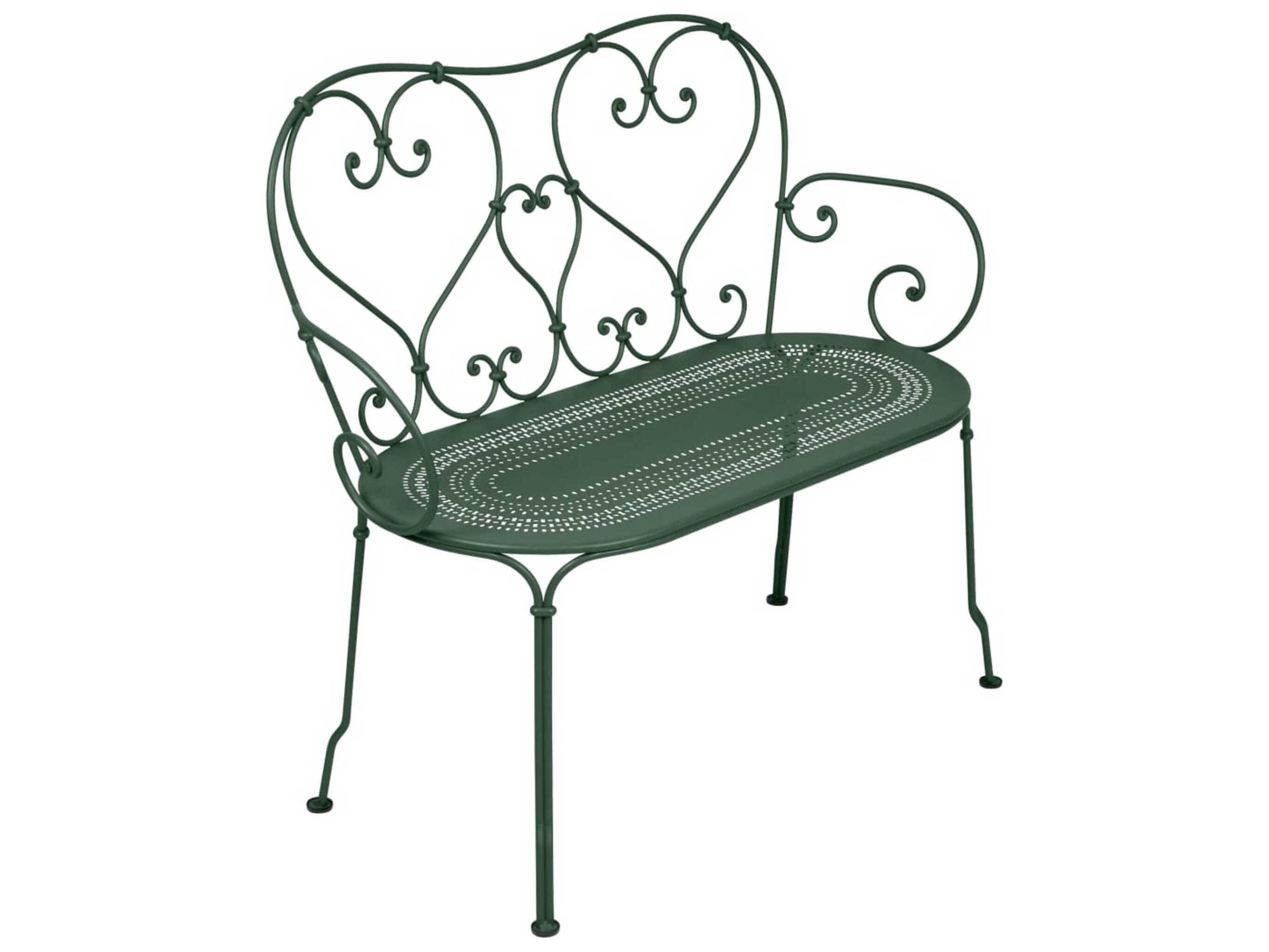 Fermob 1900 Steel Metal Bench