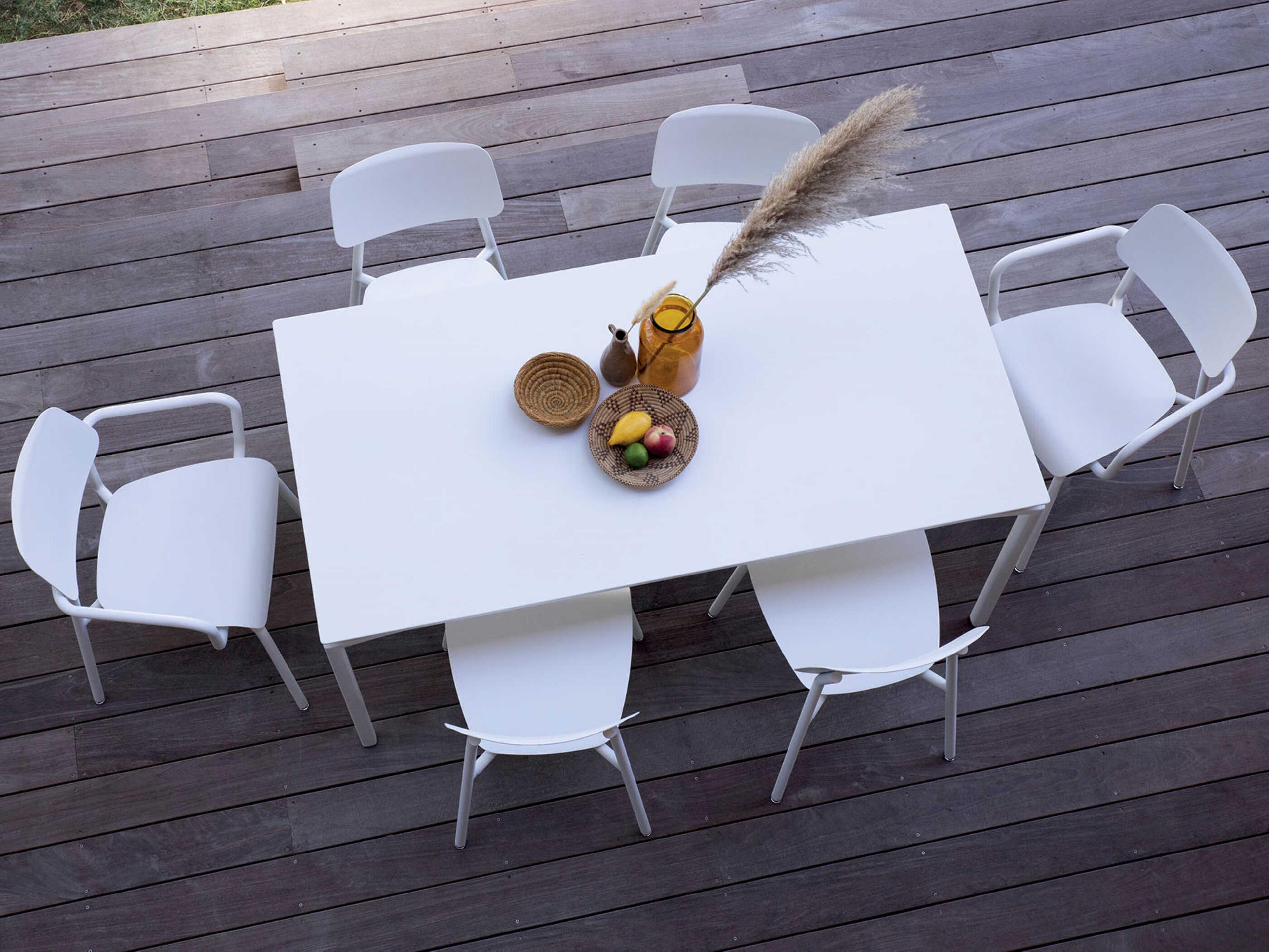Fermob Calvi Aluminum Dining Set