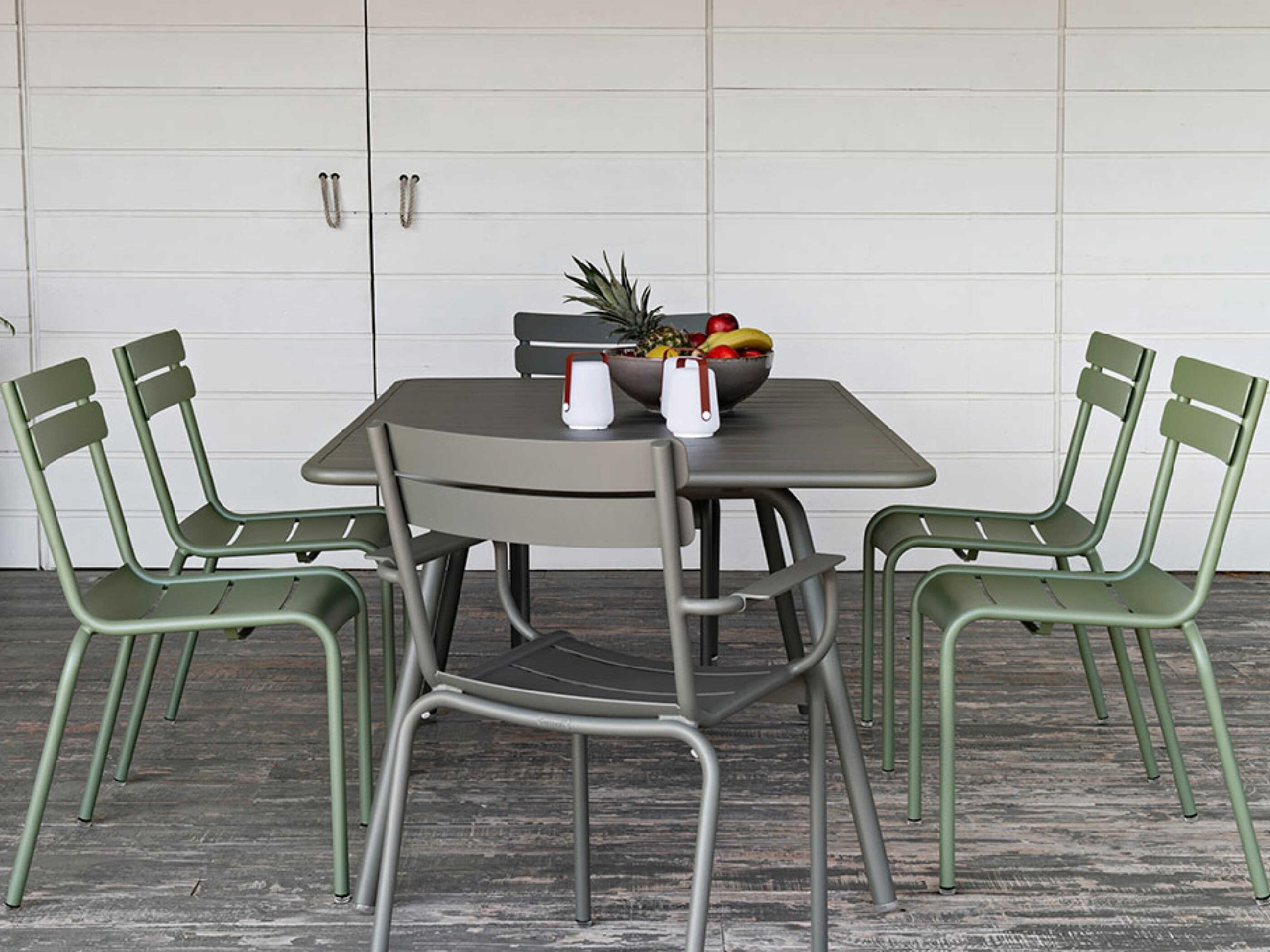 Fermob Luxembourg Aluminum Dining Set