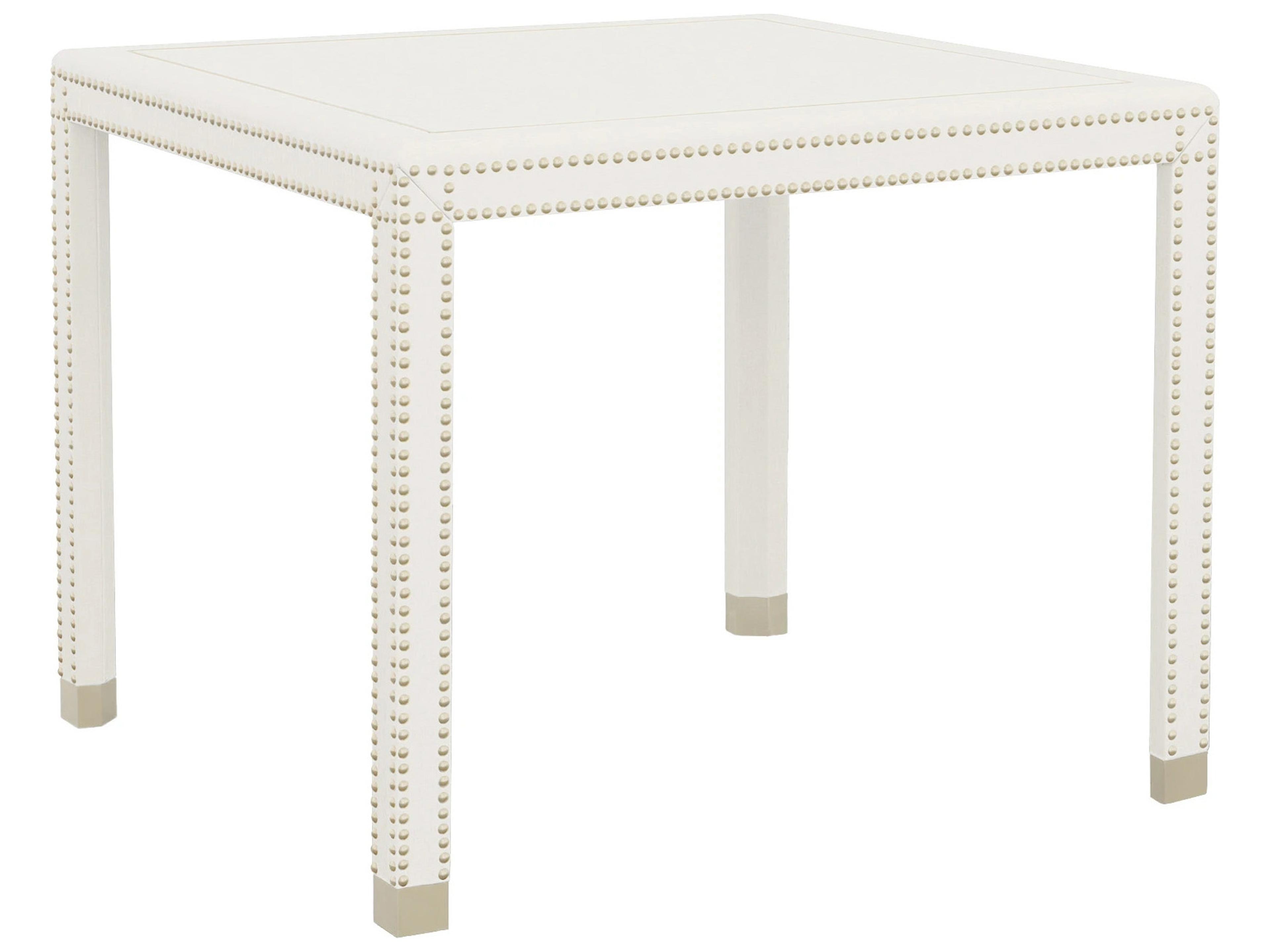 Fairfield Chair Beverly Square Faux Leather End Table