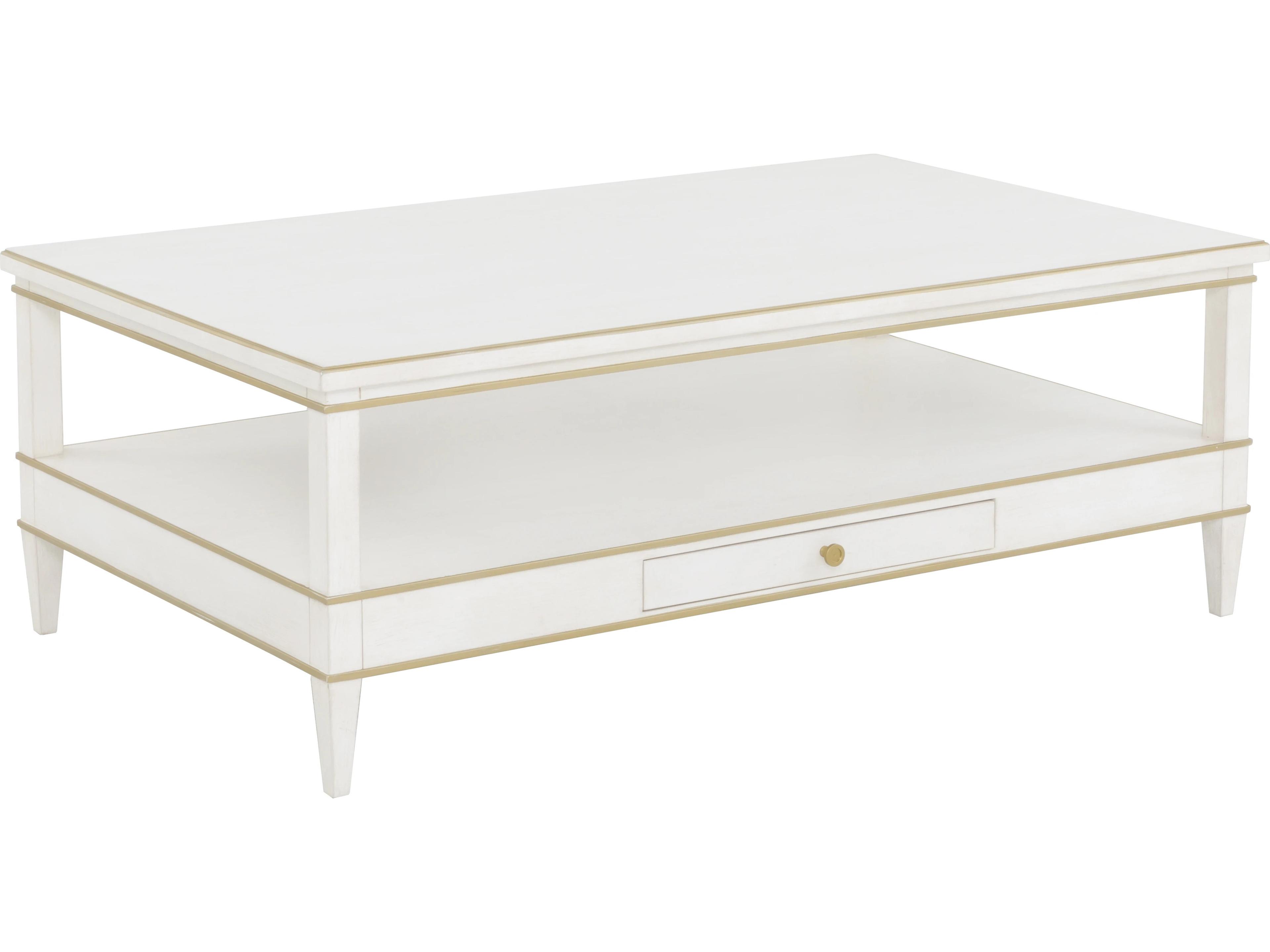 Fairfield Chair Camille Rectangular Wood Coffee Table