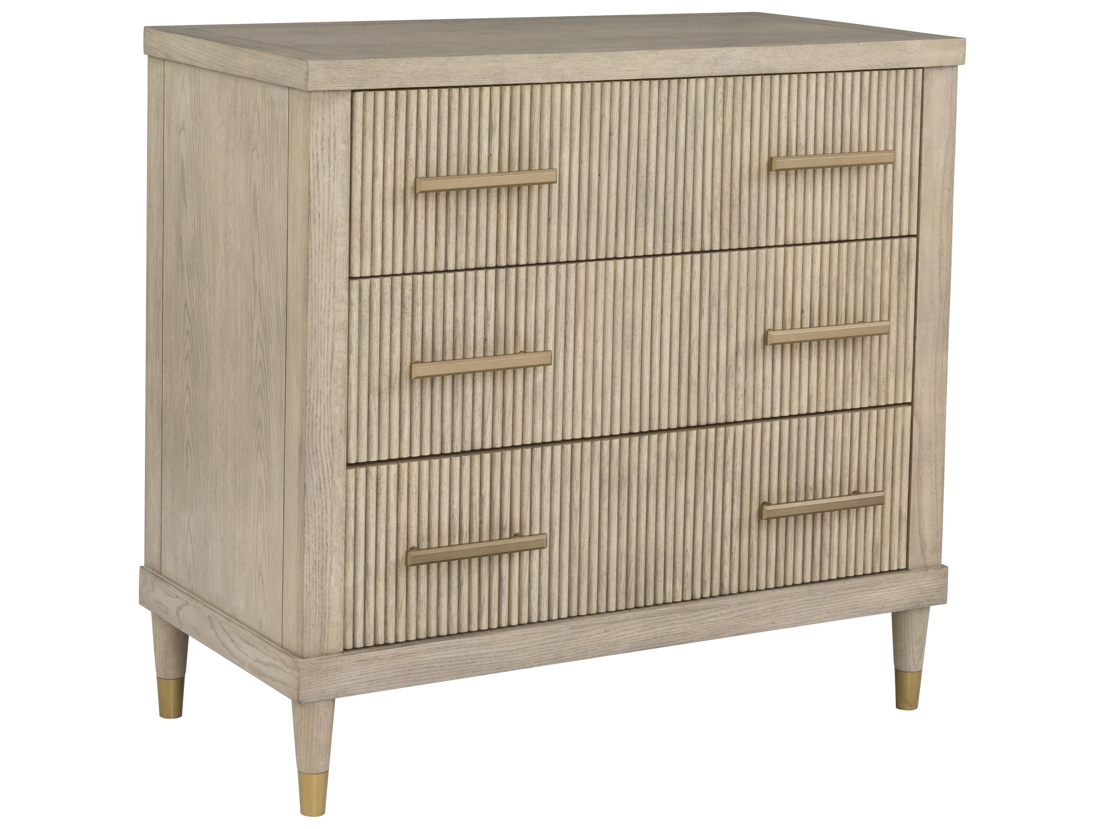 Fairfield Chair Everett 3-Drawers Natural Solid Wood Dresser