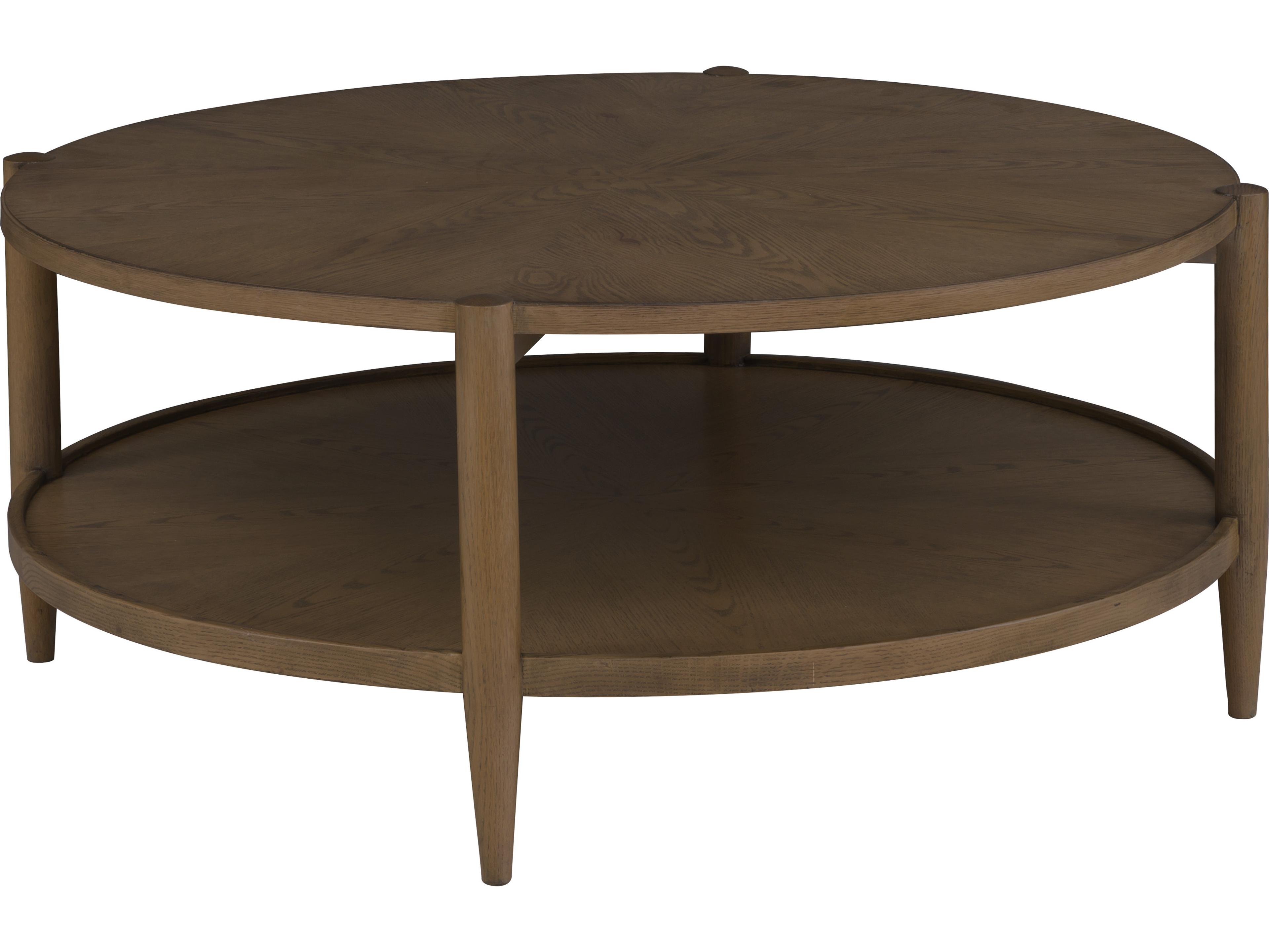 Fairfield Chair Maxwell Round Wood Coffee Table