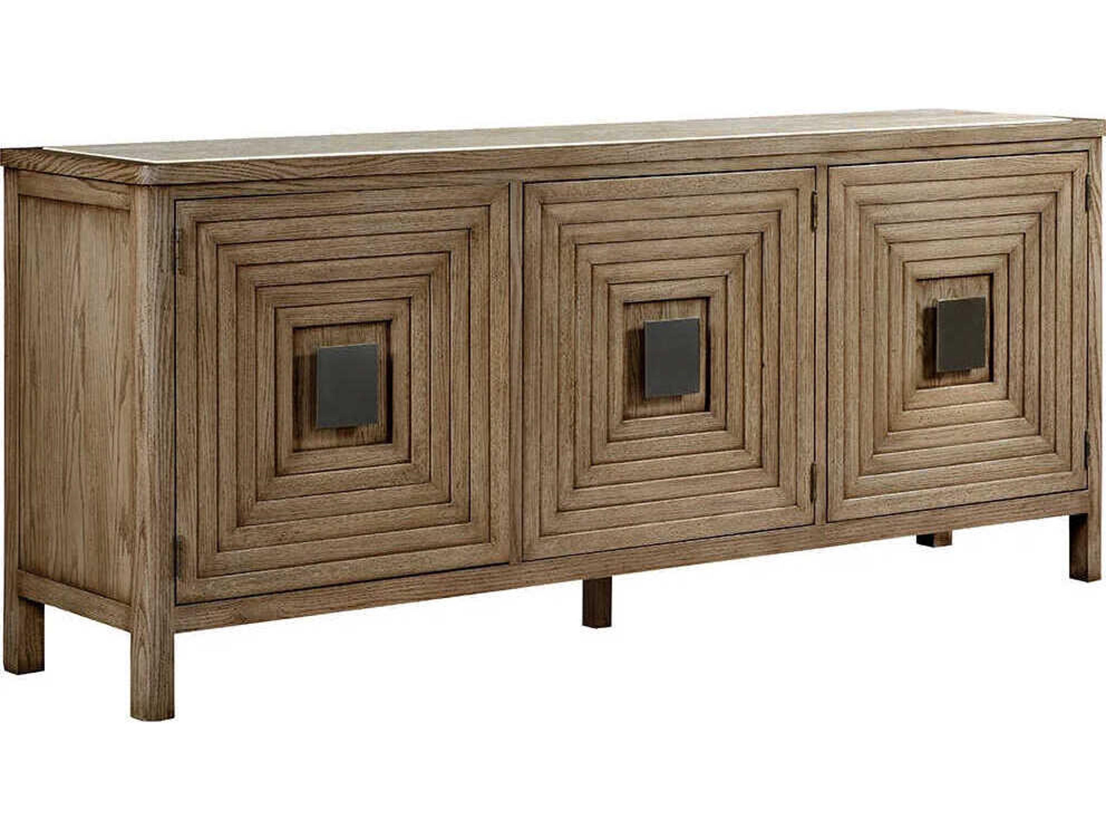 Fairfield Chair Monogram 84" Oak Wood French Sideboard