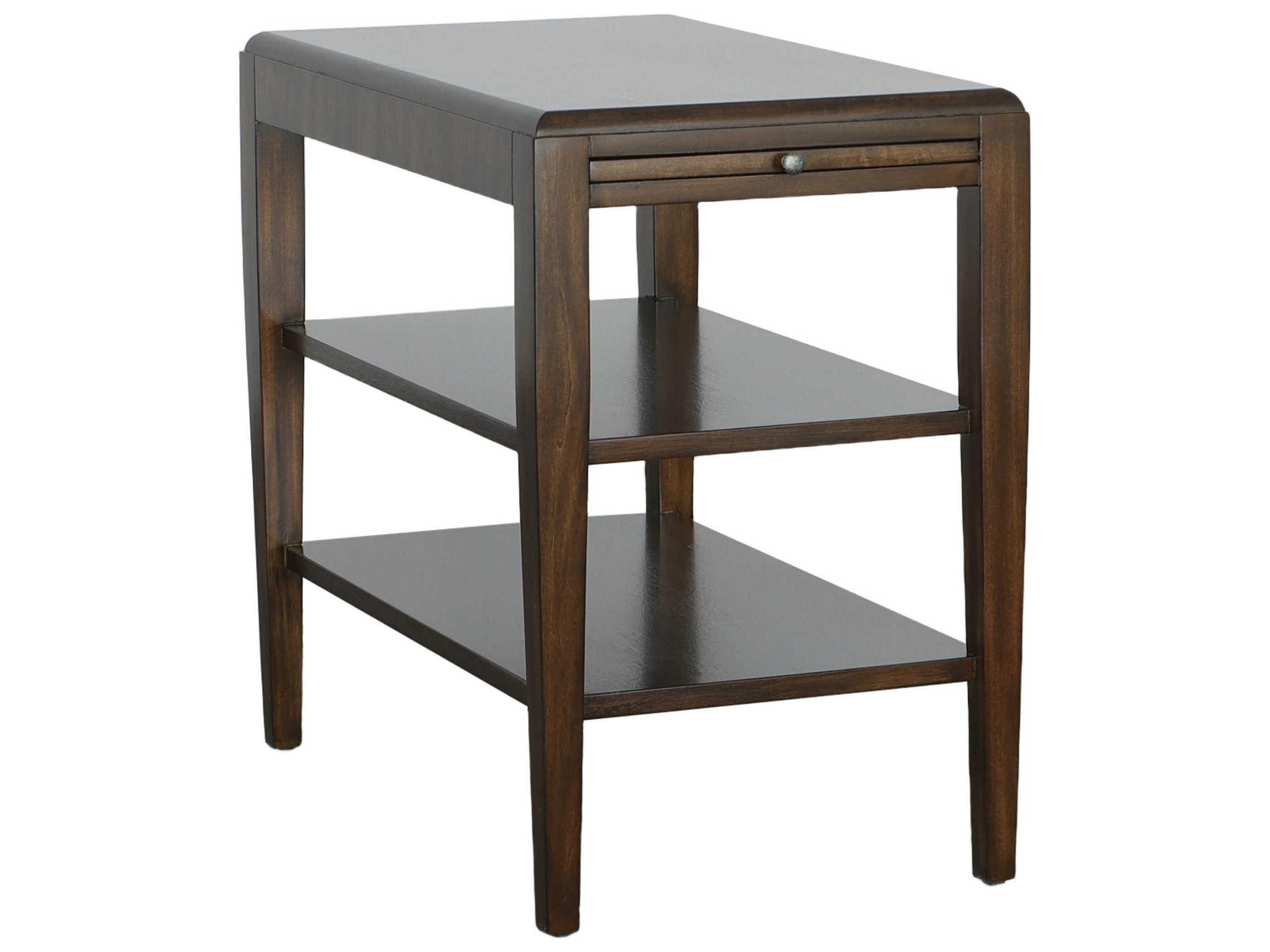 Fairfield Chair West Camden Rectangular Wood Tahitian Pearl End Table