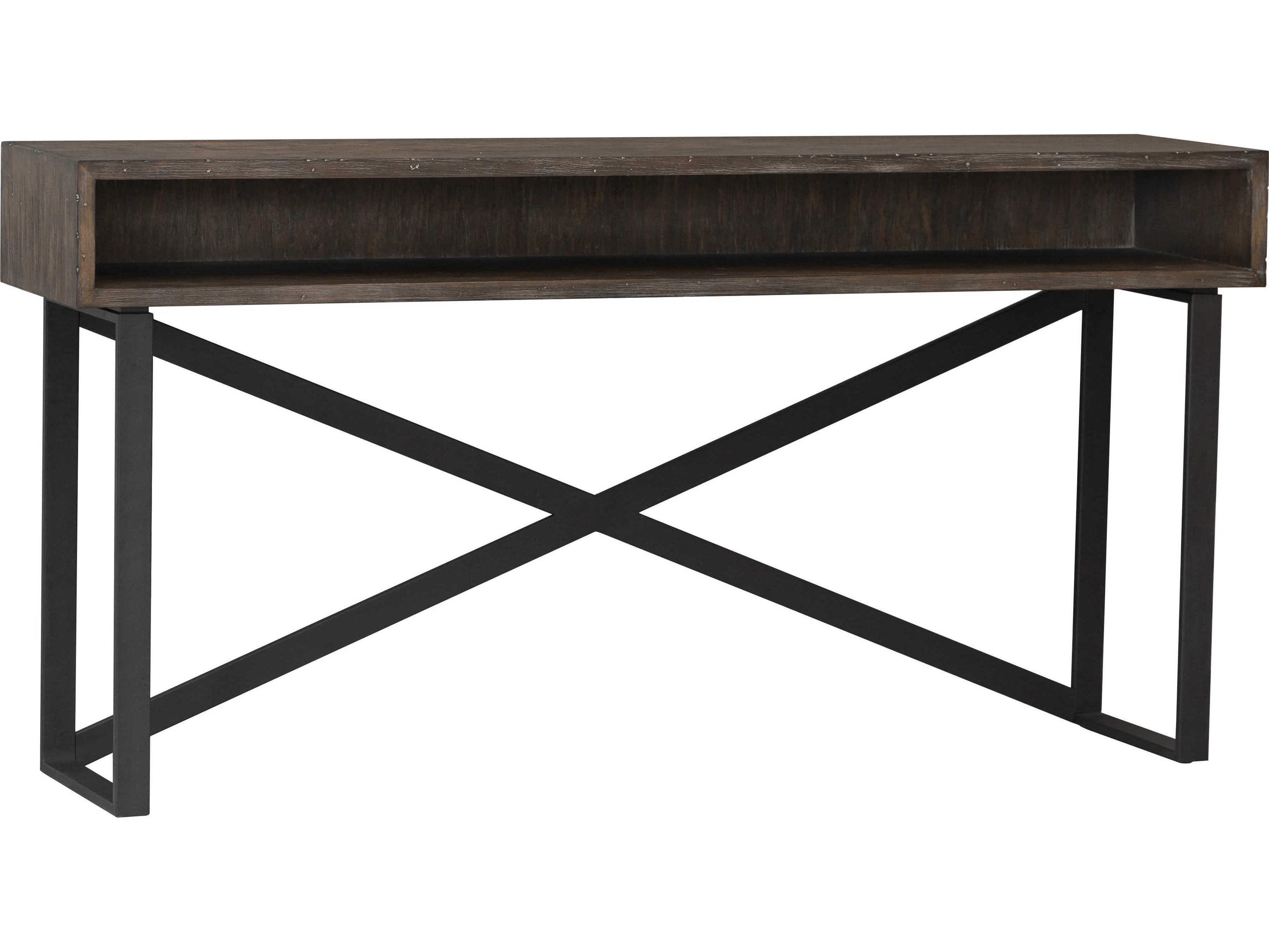 Fairfield Chair Rustique Rectangular Wood Console Table