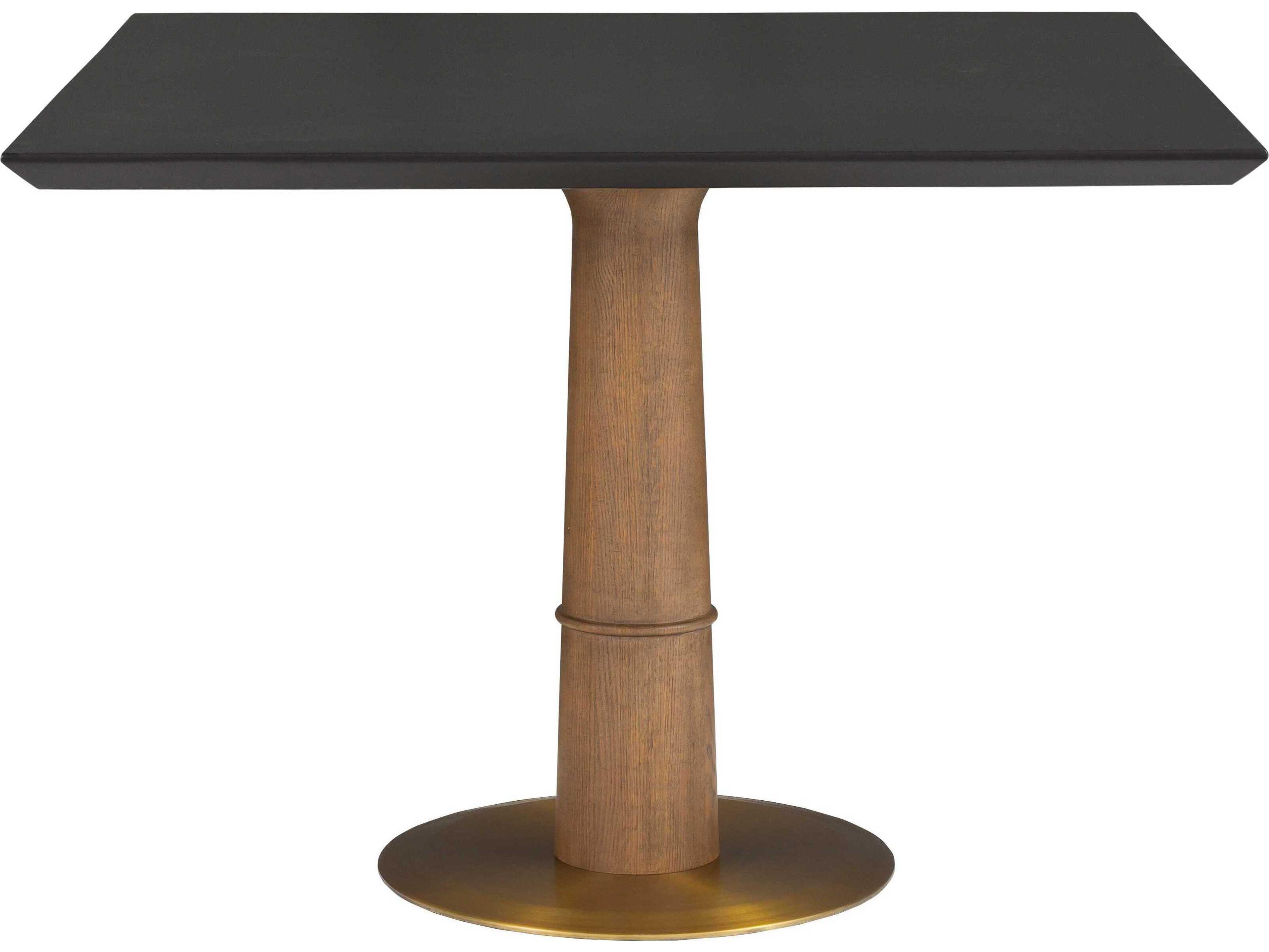 Fairfield Chair Provence Square Wood Sandstone Midnight Dining Table