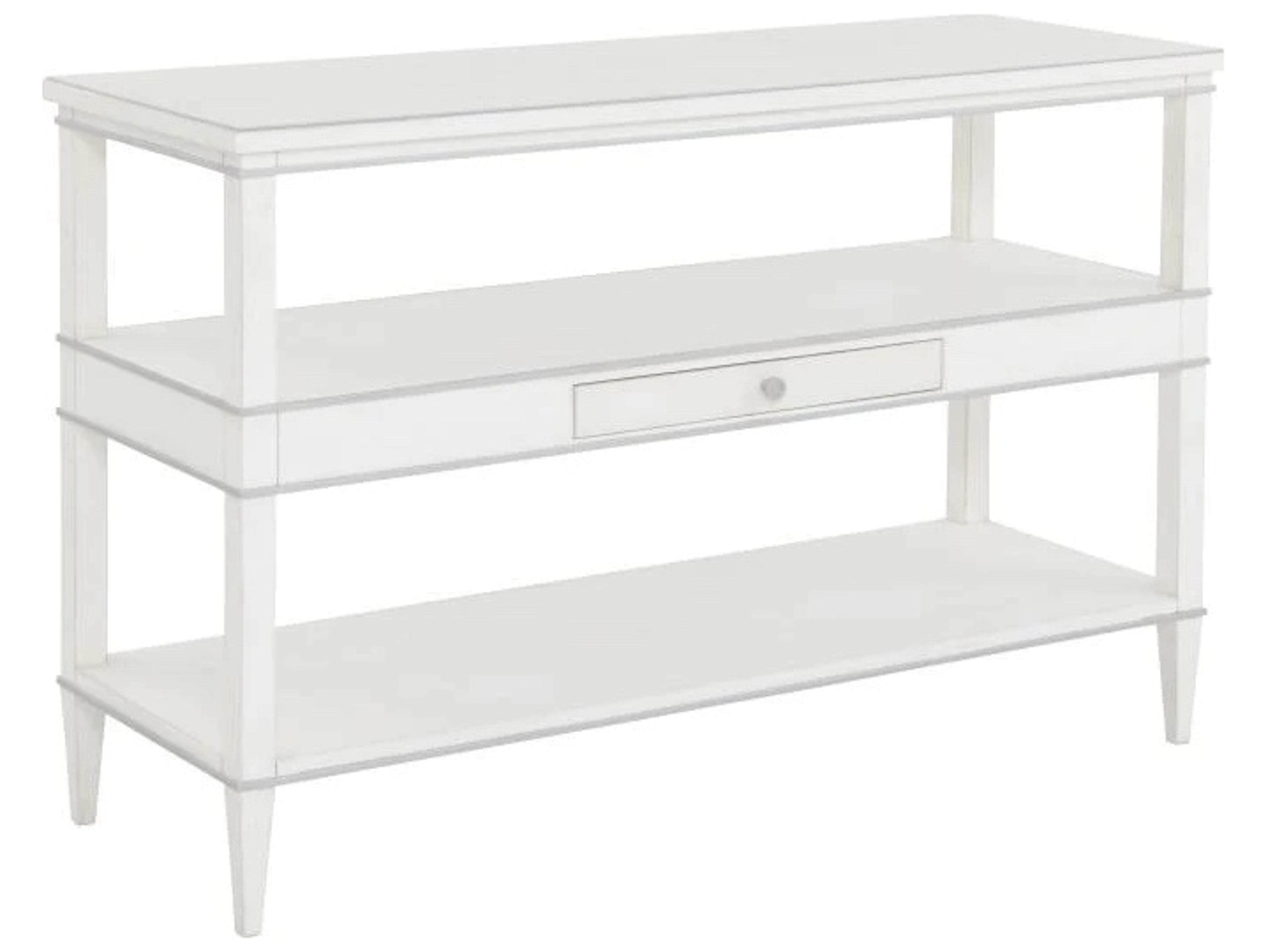 Fairfield Chair Monogram Rectangular Wood Console Table