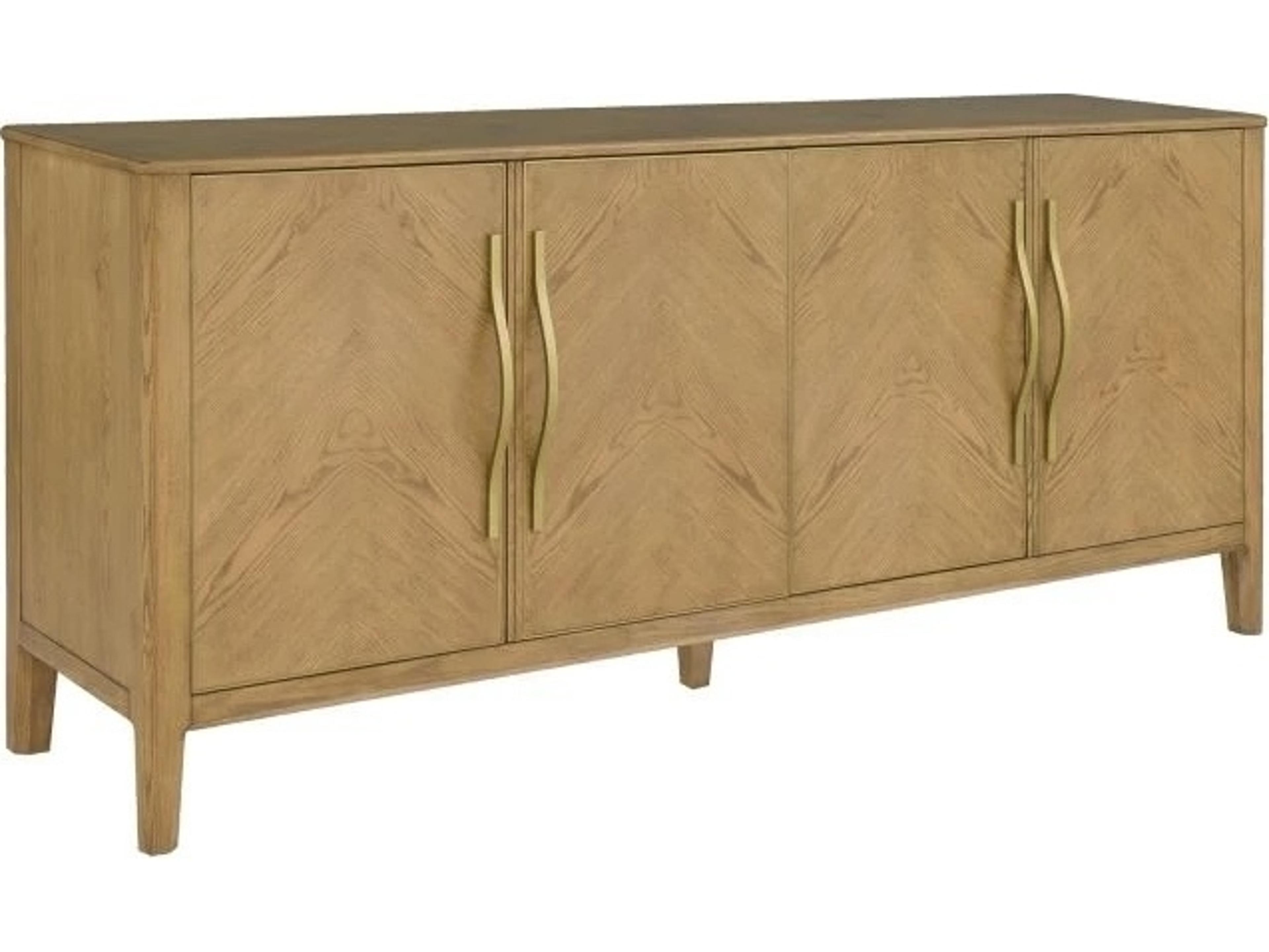 Fairfield Chair Monogram 80" Oak Wood Sideboard