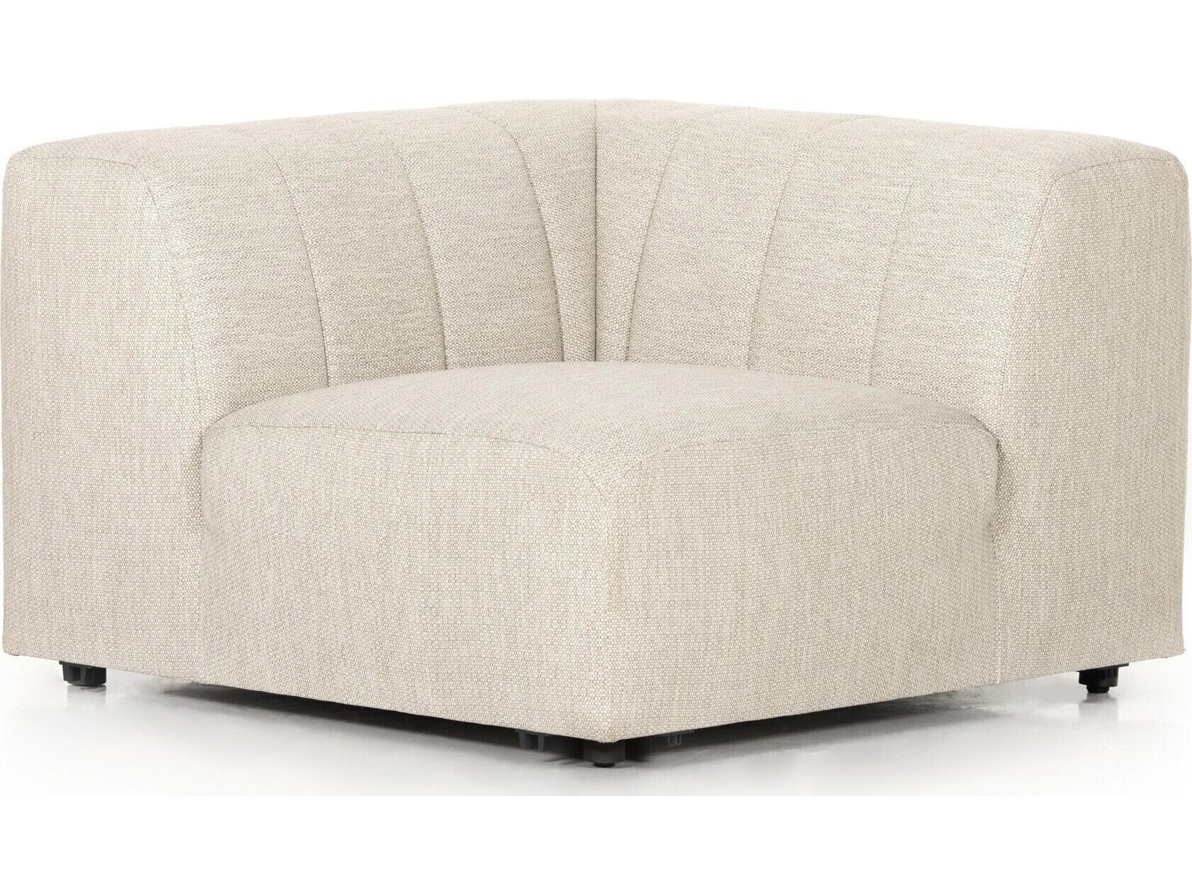 Solano Faye Sand Corner Lounge Chair