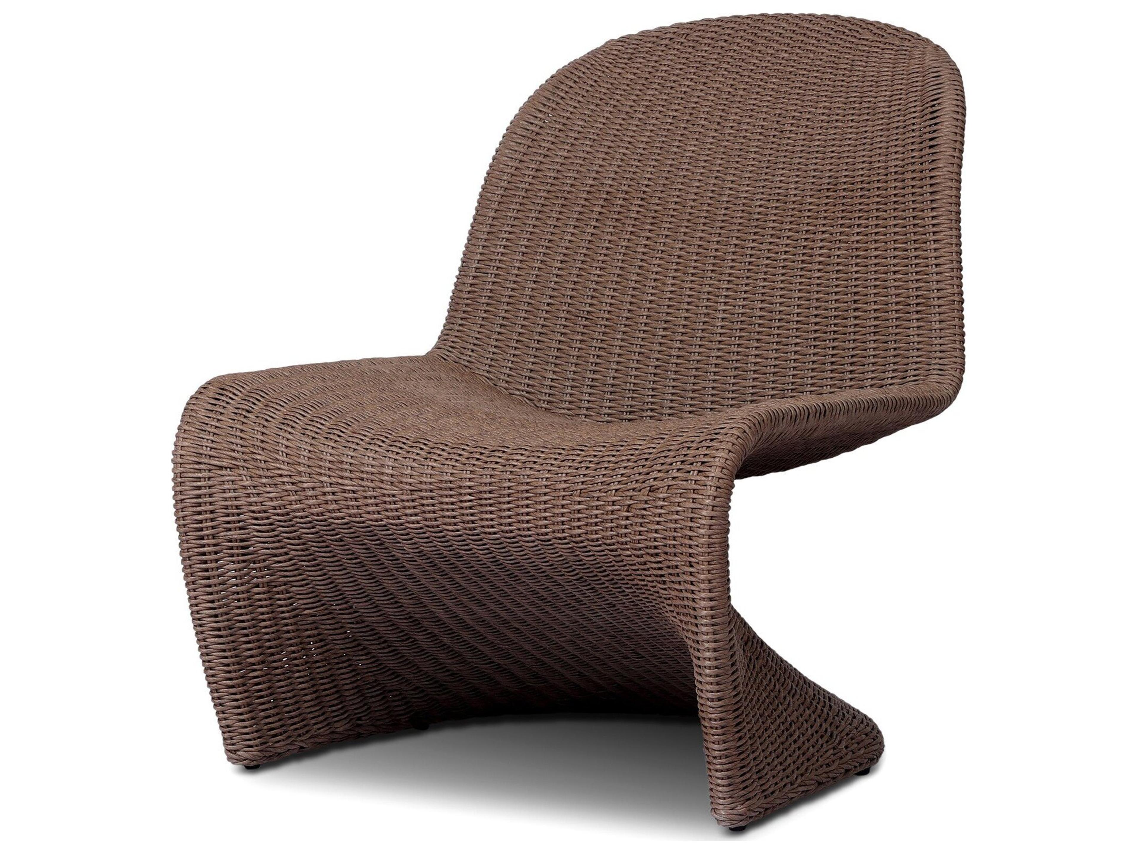 Four Hands Outdoor Grass Roots Portia Tanned Weave Lounge Chair