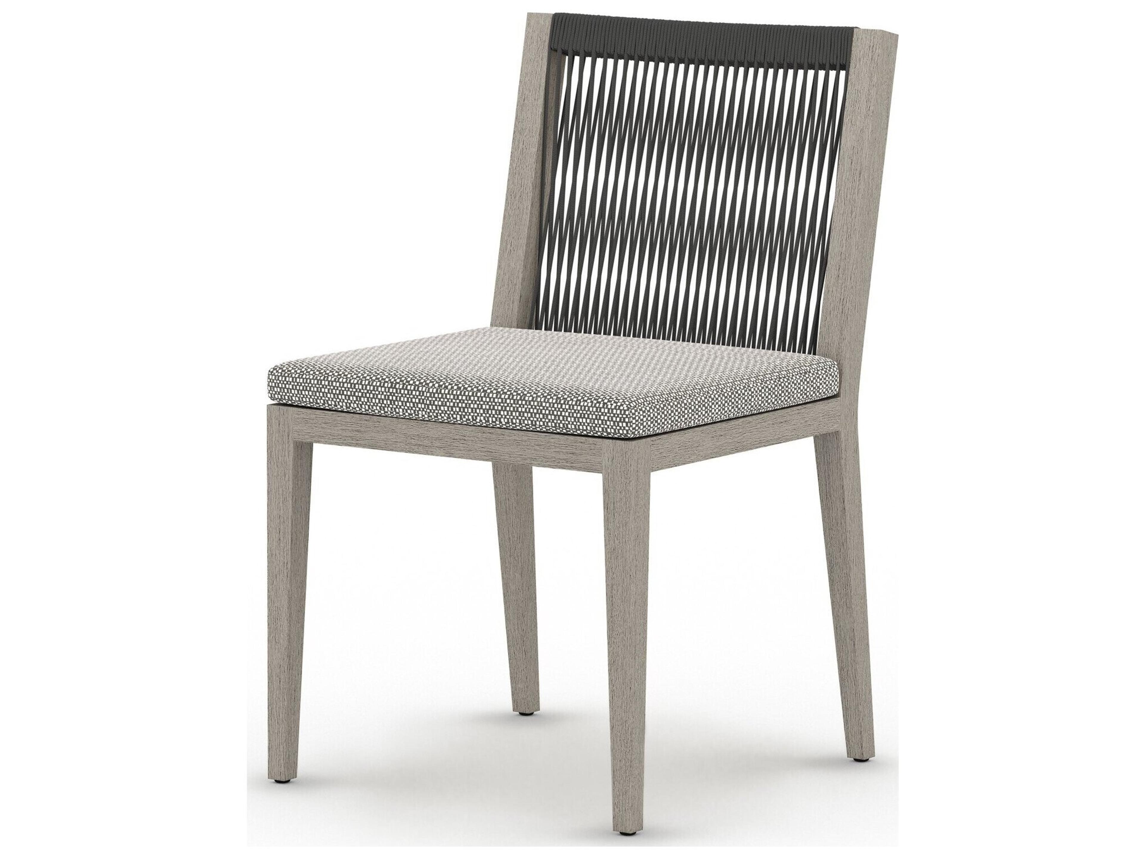Solano Faye Ash / Weathered Grey / Dark Grey Rope Dining Chair