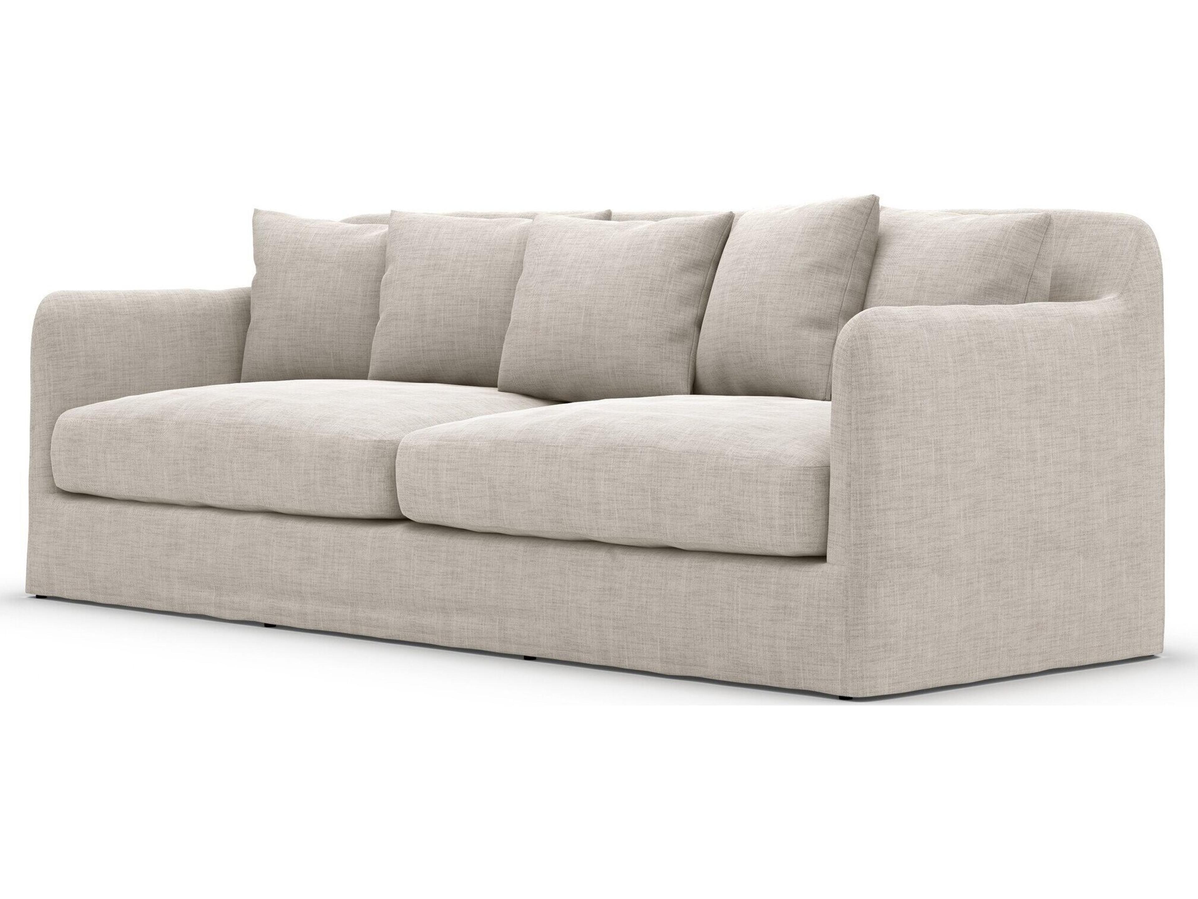 Four Hands Outdoor Solano Stone Grey Sofa