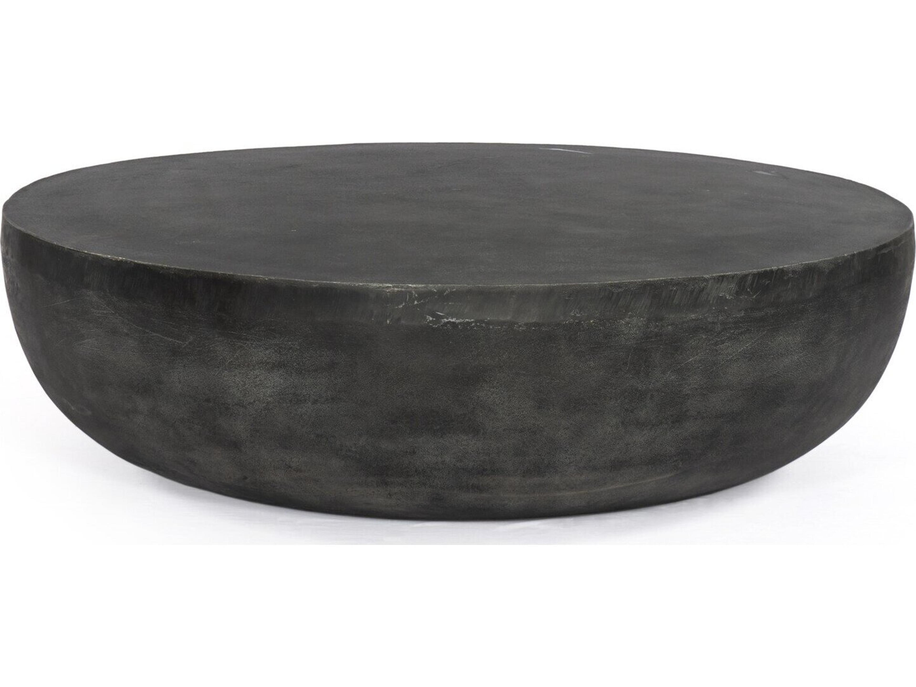 Four Hands Outdoor Marlow Aluminum Round Coffee Table