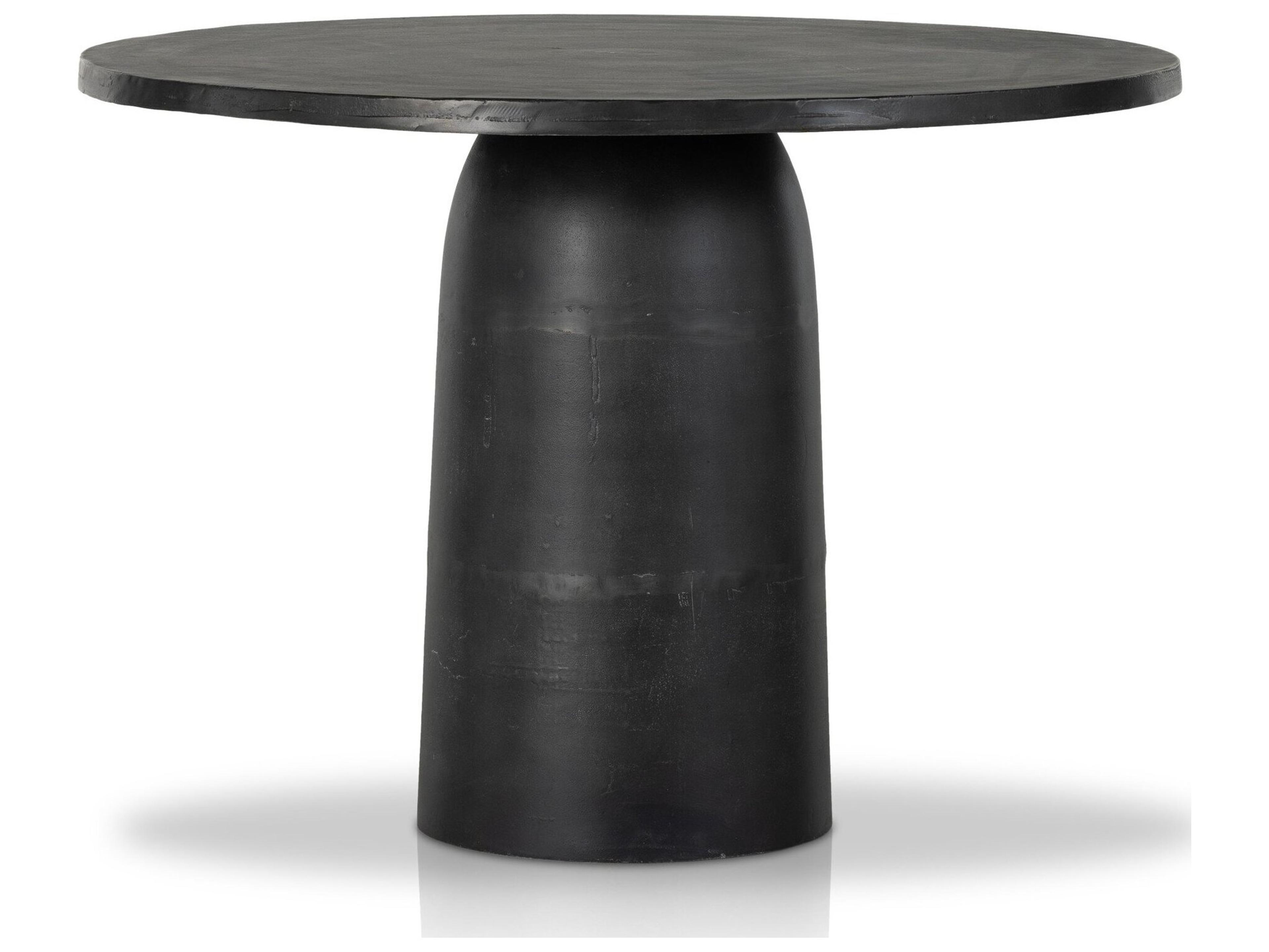Four Hands Outdoor Marlow Aged Grey Round Dining Table