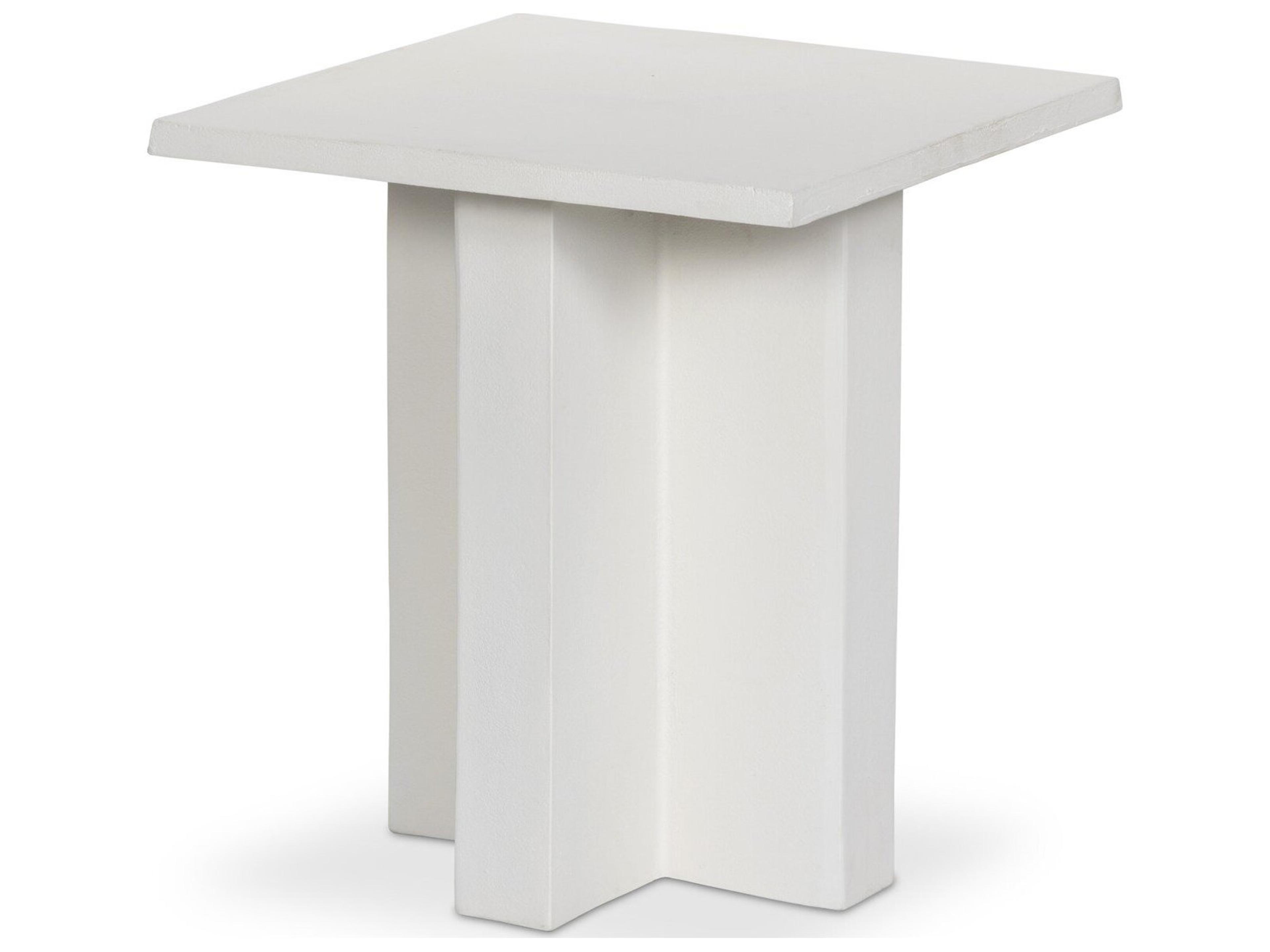 Four Hands Outdoor Marlow Cast Aluminum Square End Table