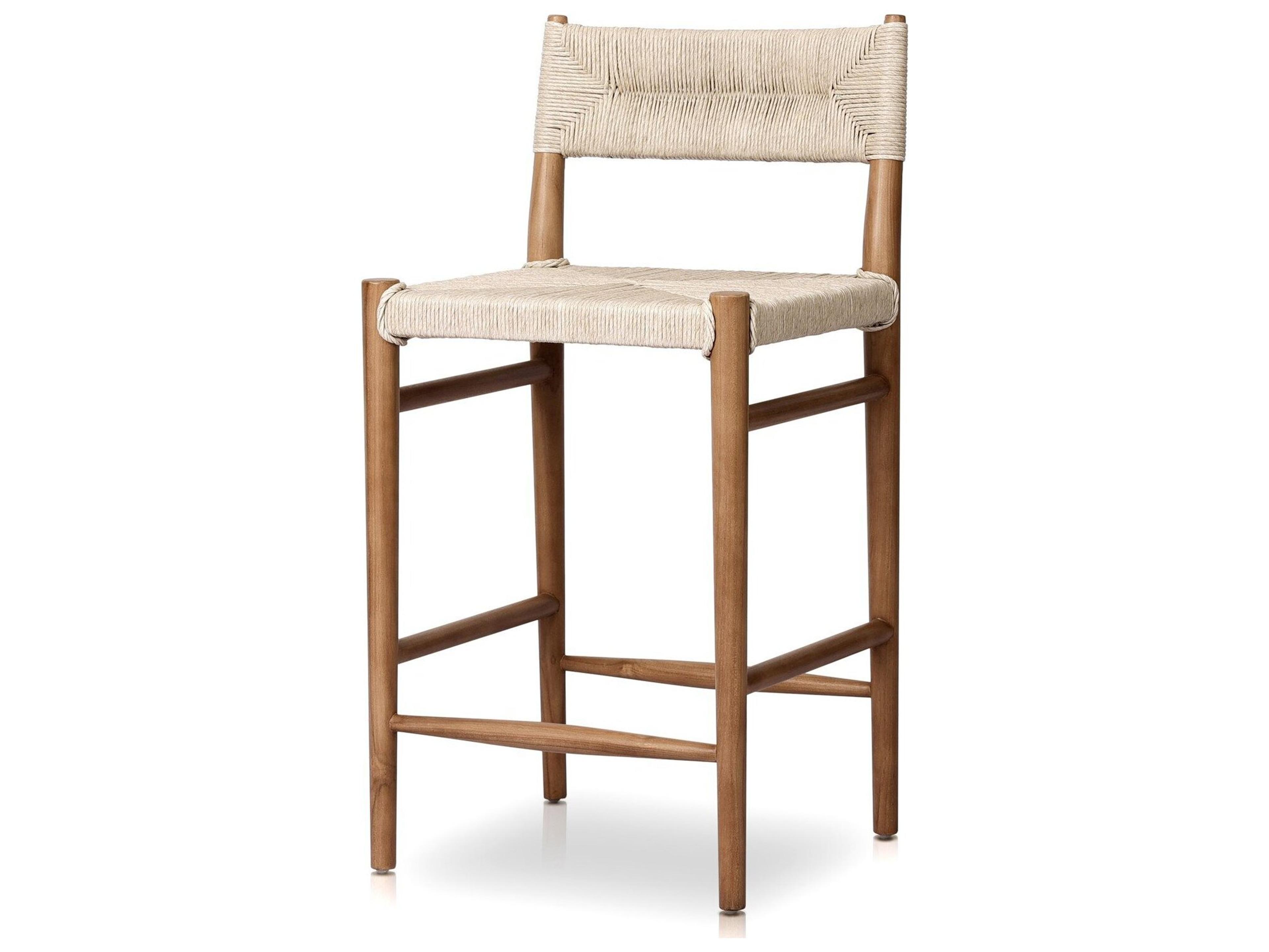 Four Hands Outdoor Grass Roots Lomas Counter Stool