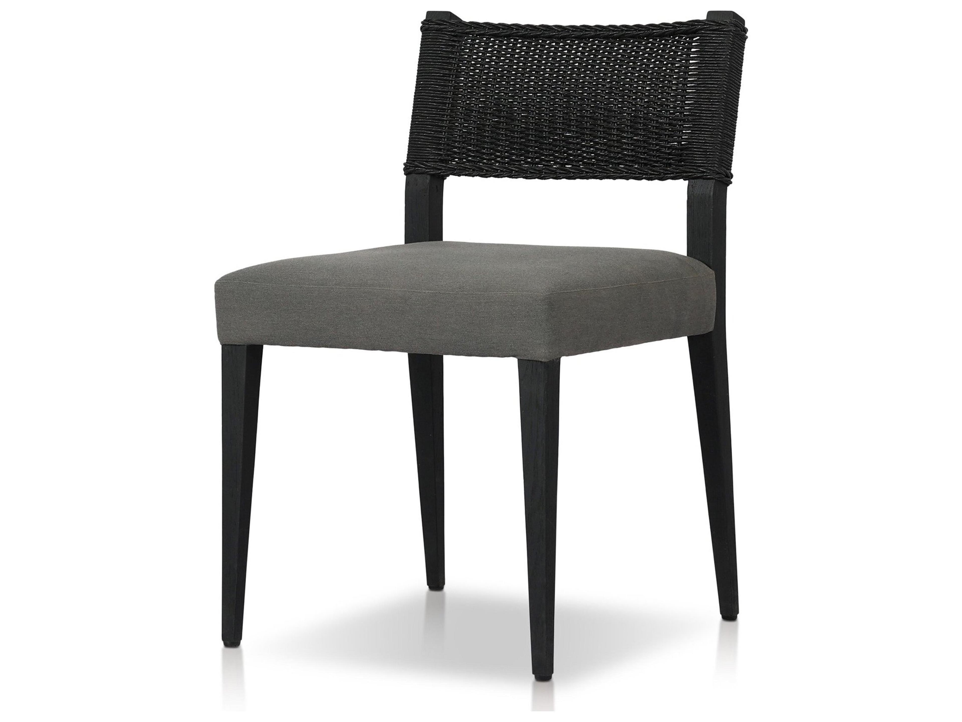 Four Hands Outdoor Garwood Ferris Dining Chair - Arashi Graphite