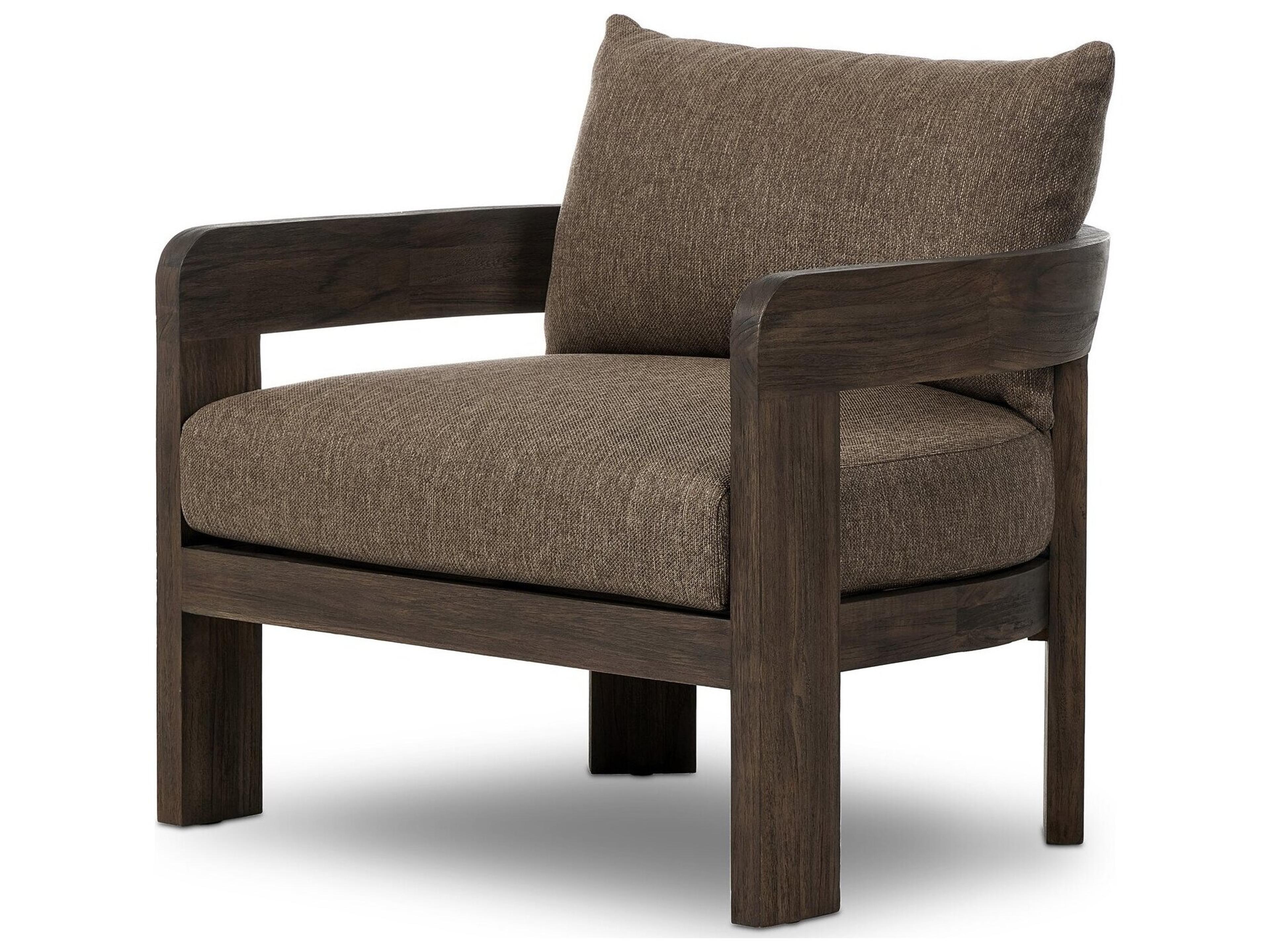 Four Hands Outdoor Pembrook Teak Cushion Lounge Chair