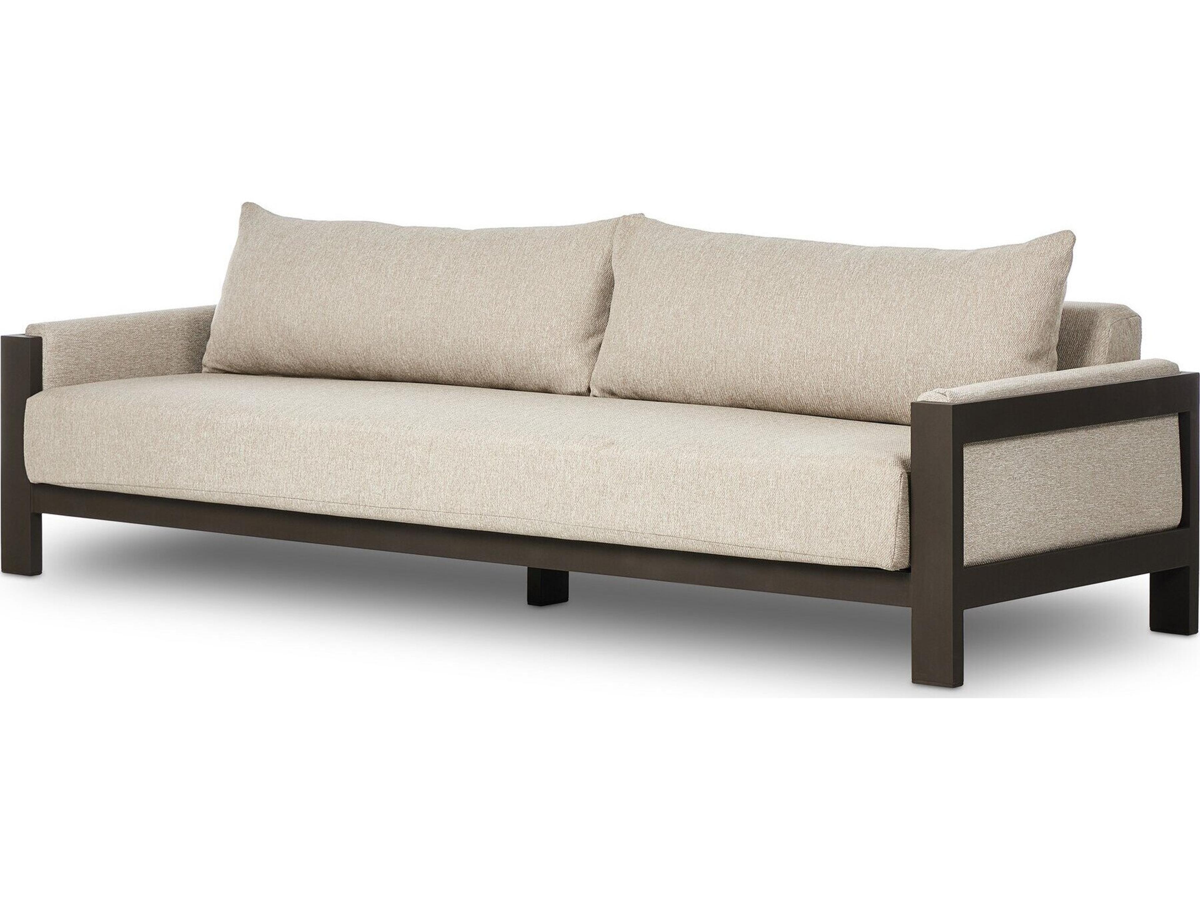 Four Hands Outdoor Solano Aluminum Cushion Sofa