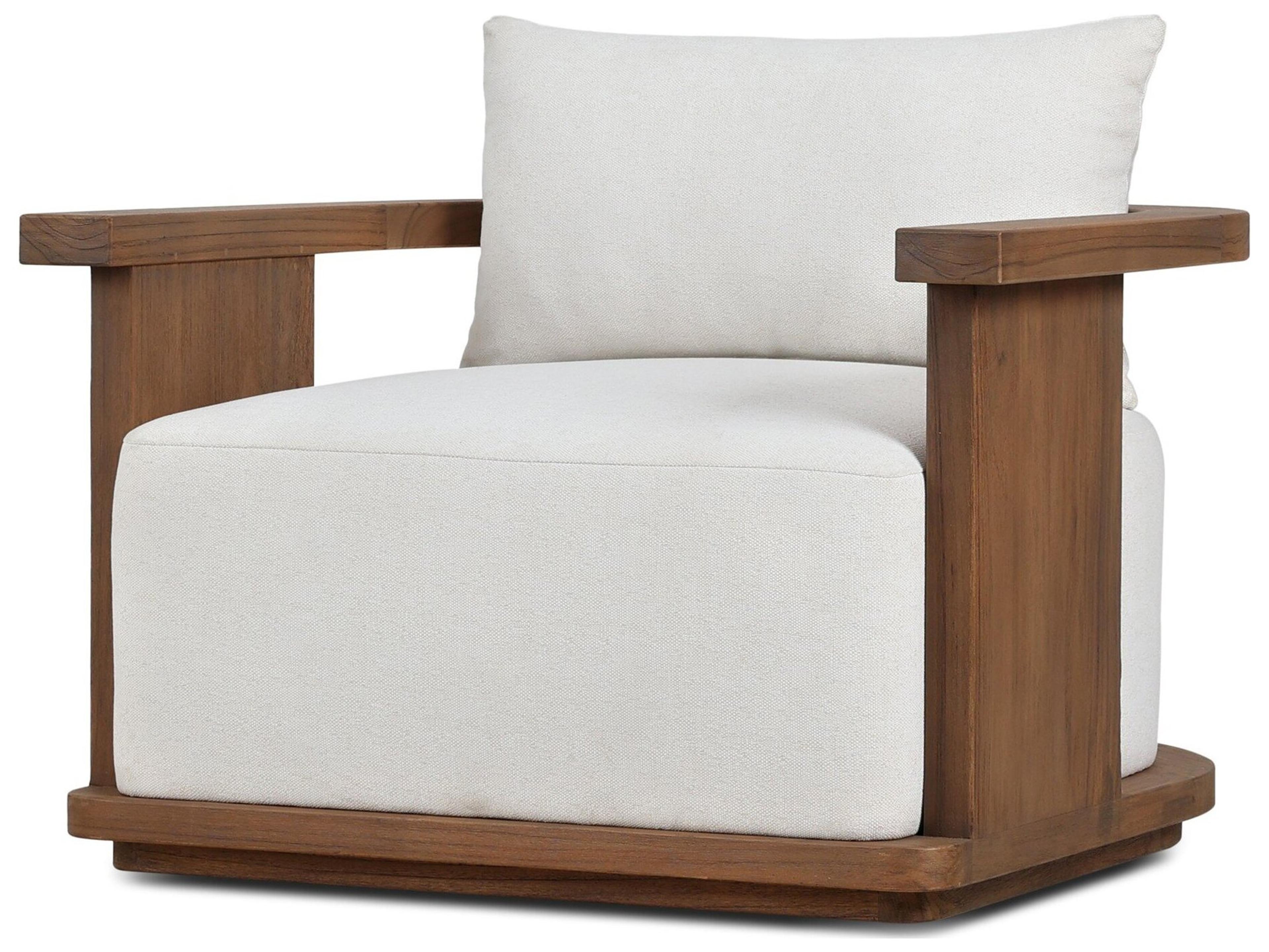 Four Hands Outdoor Tahana Outdoor Swivel Chair Alessi Linen