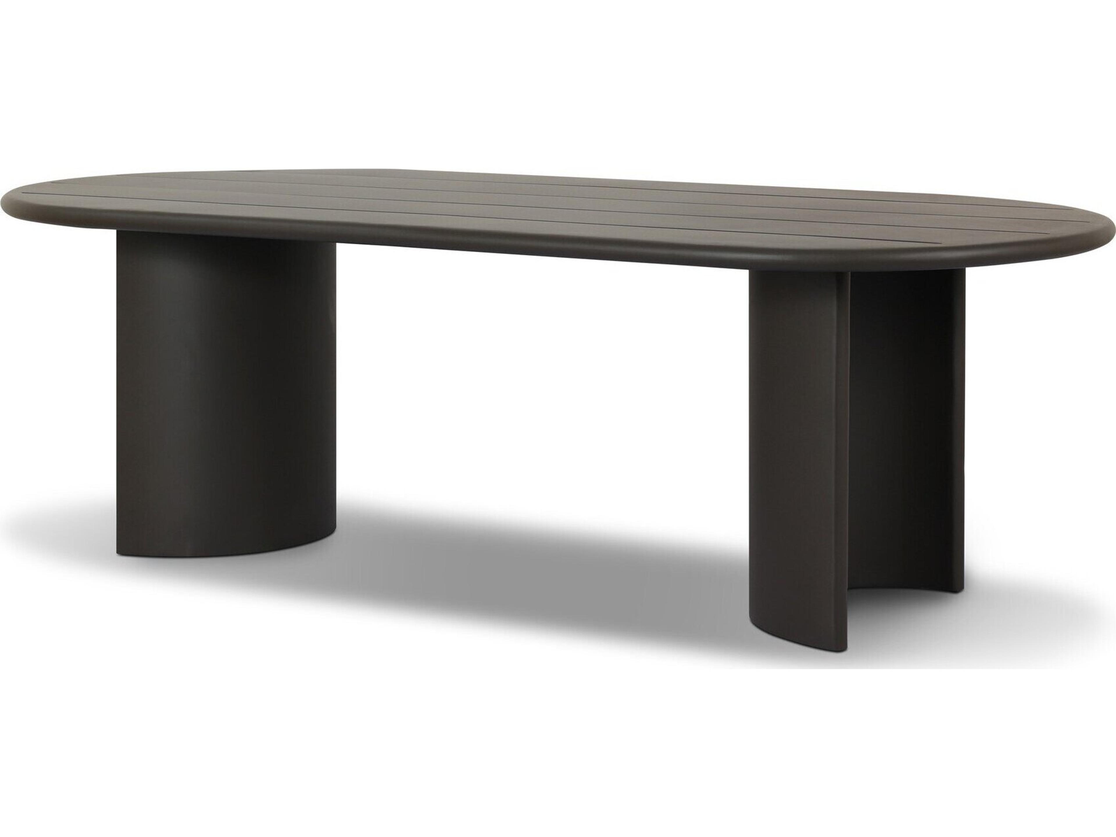 Four Hands Outdoor Paden Outdoor Metal Dining Table-94" - Bronze